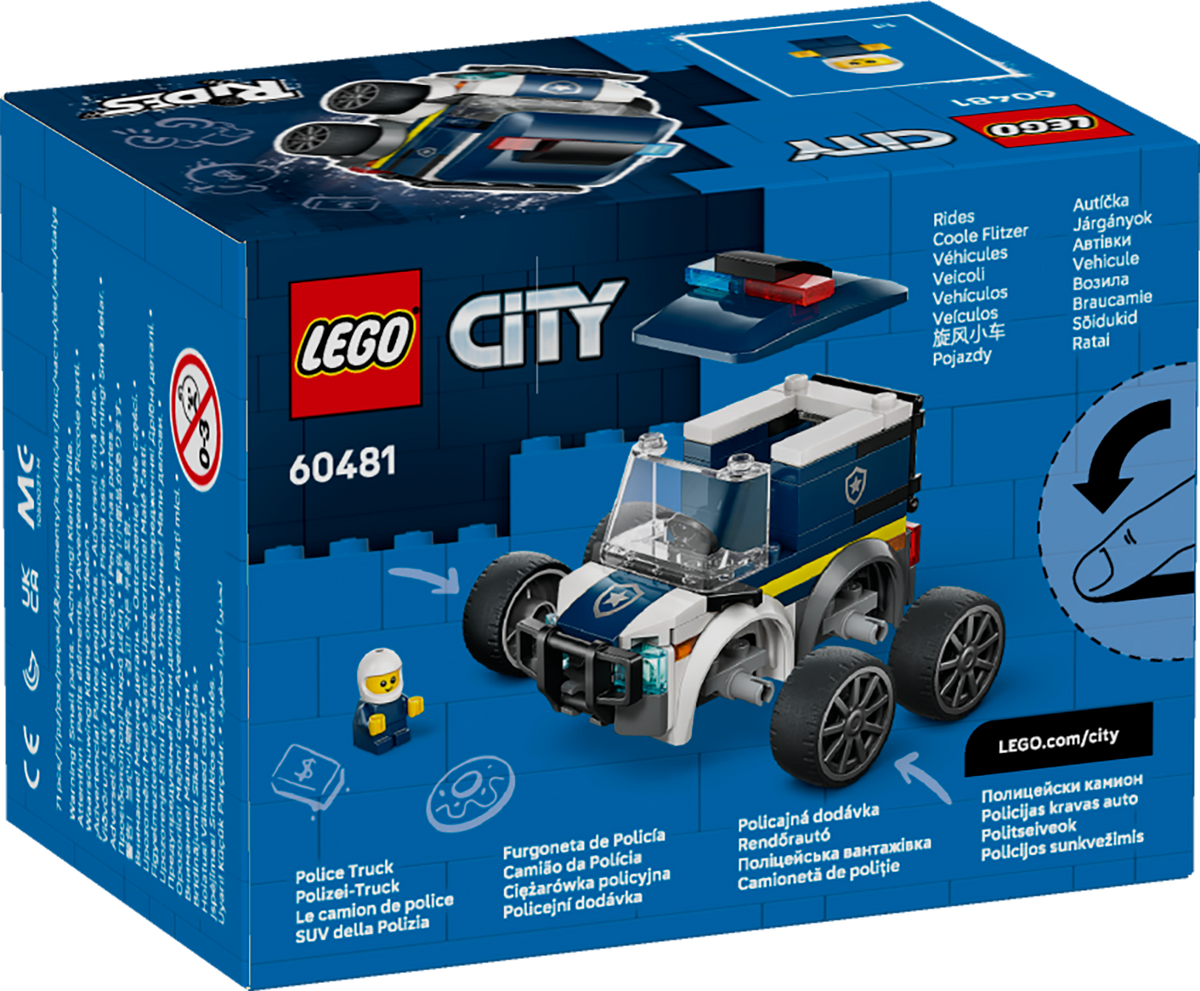 LEGO 60481 Coole Flitzer – Polizei-Truck