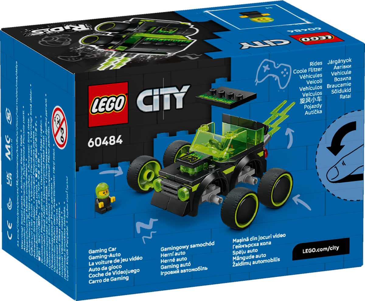 LEGO 60484 Coole Flitzer – Gaming-Rennauto