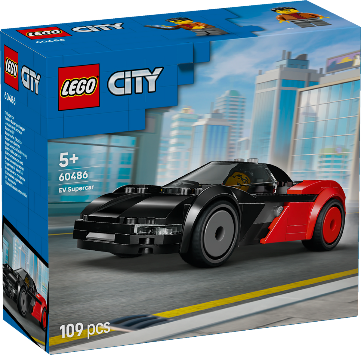 LEGO 60486 Elektro-Supersportwagen