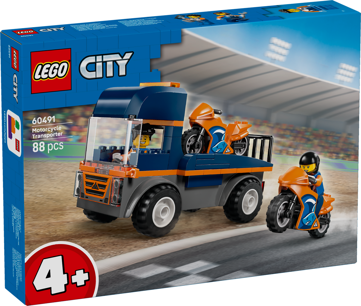 LEGO 60491 Motorradtransporter
