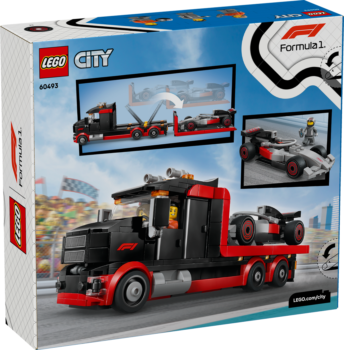 LEGO 60493 F1® Truck mit Audi F1® Rennwagen