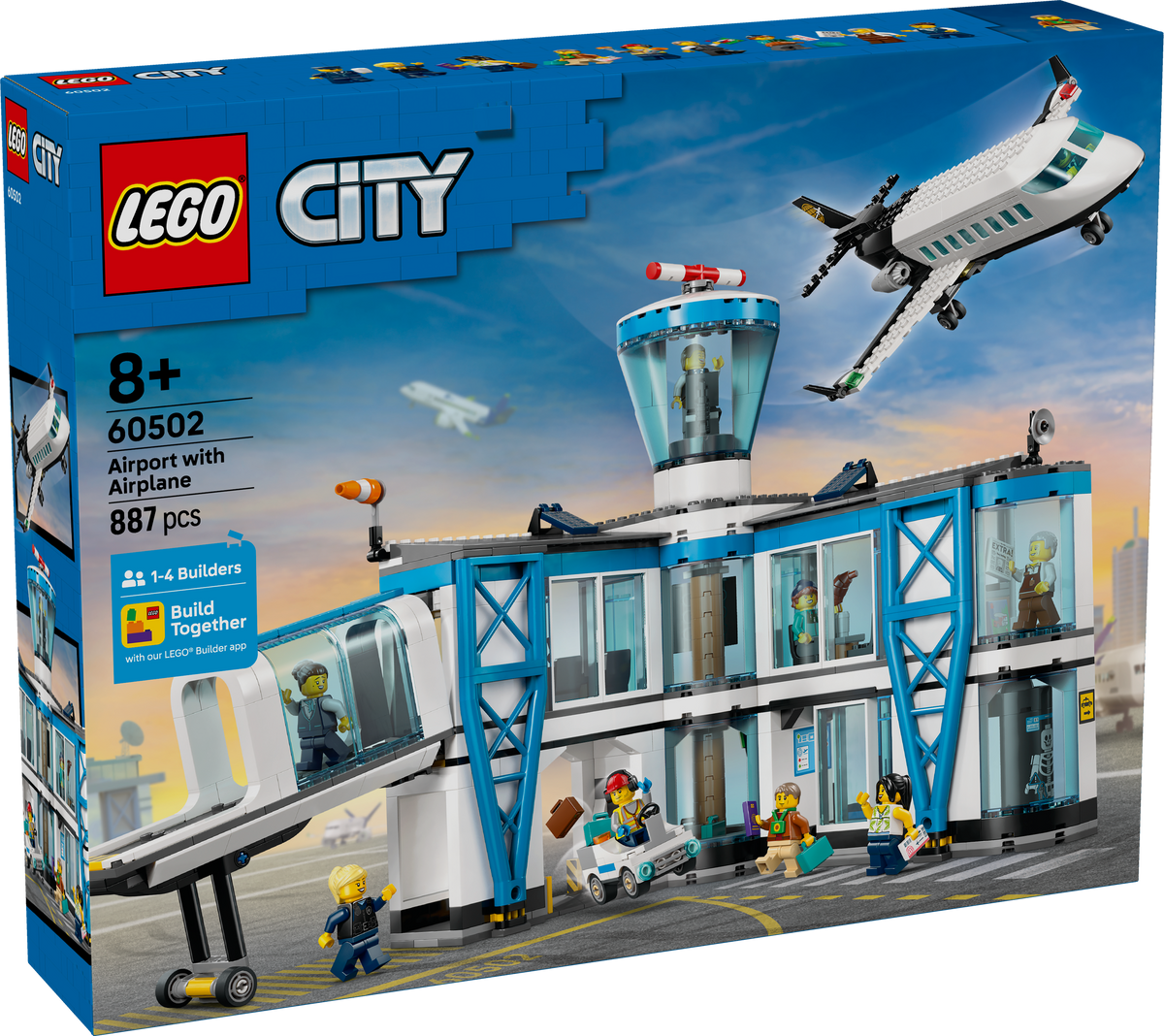 LEGO 60502 Flughafen mit Flugzeug