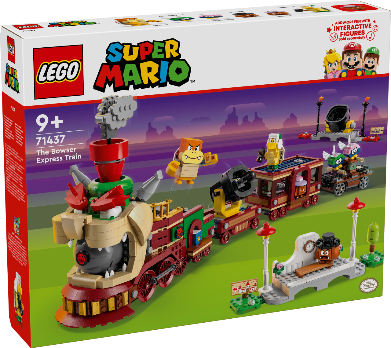 LEGO® Super Mario™ 71437 Der Bowser-Schnellzug