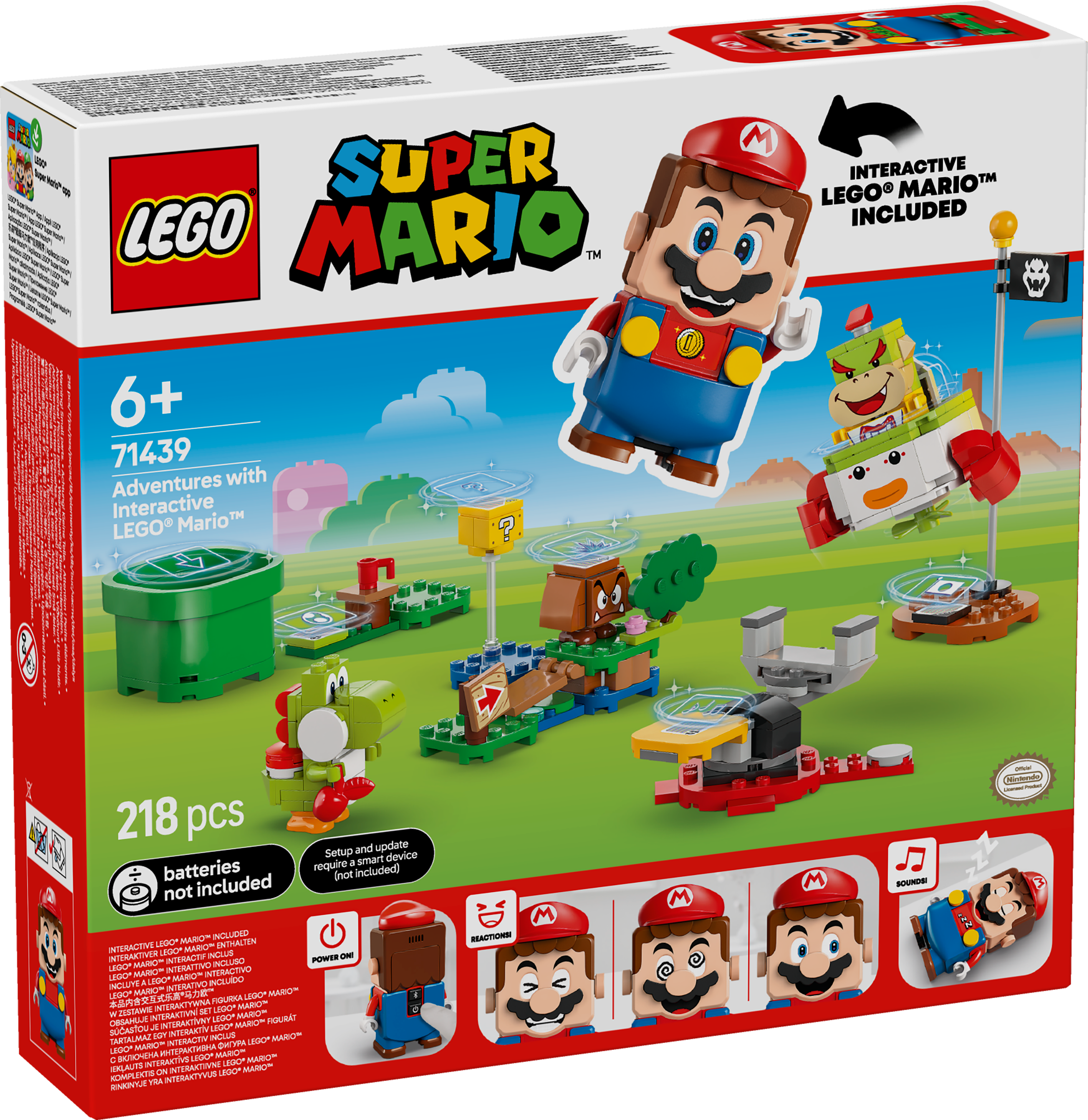 LEGO® Super Mario™ 71439 Abenteuer mit dem interaktiven LEGO® Mario™