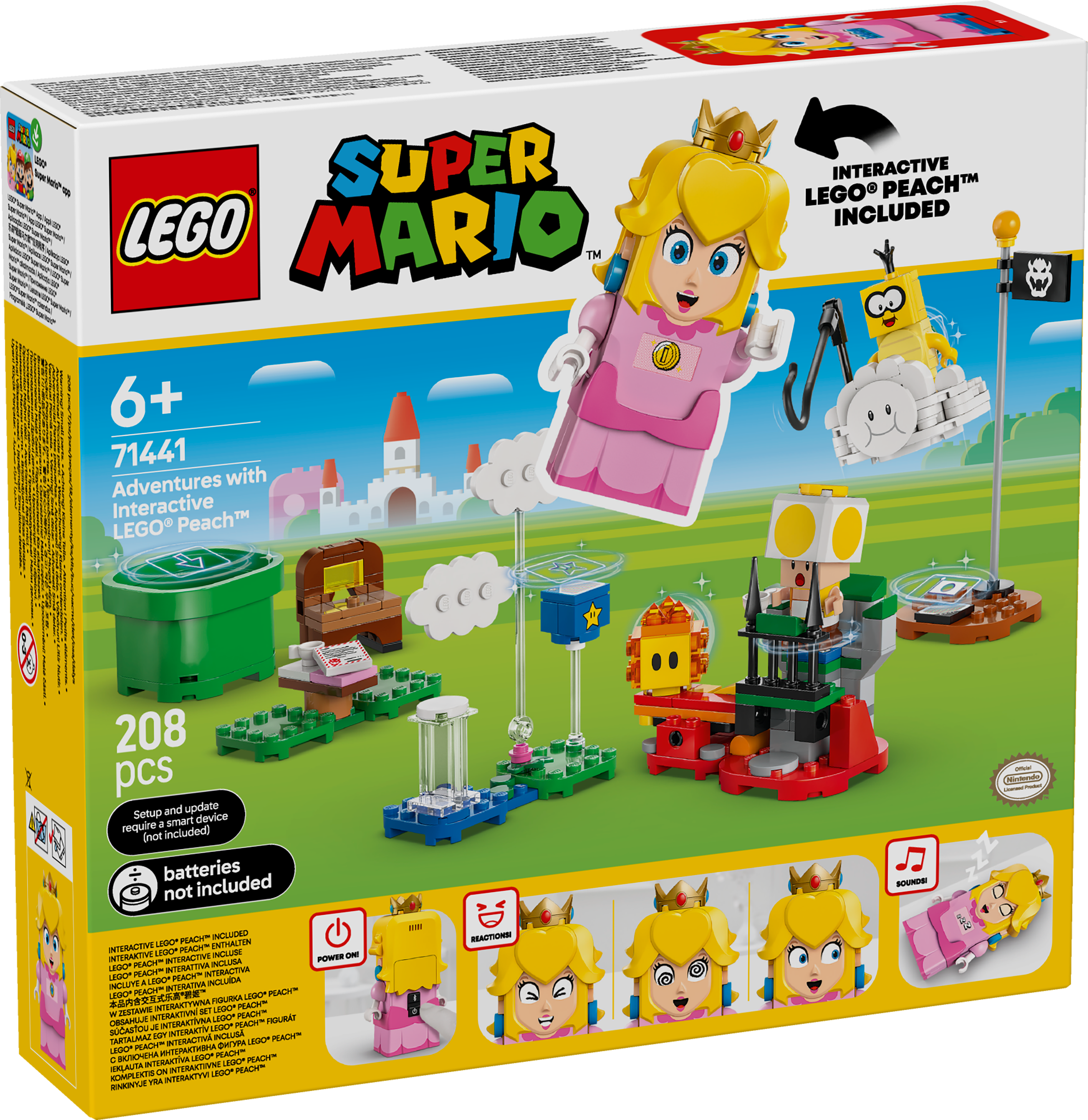 LEGO® Super Mario™ 71441 Abenteuer mit der interaktiven LEGO® Peach™