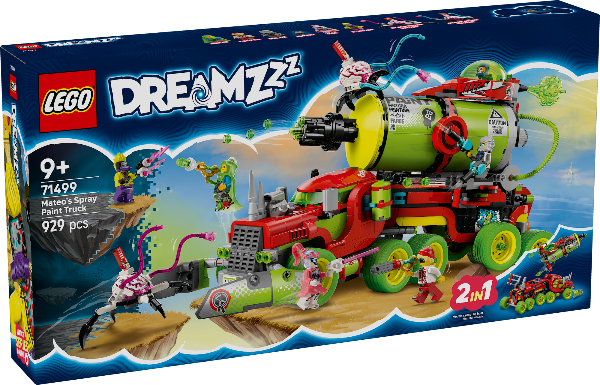 LEGO 71499 Mateos Sprühdosen-Truck