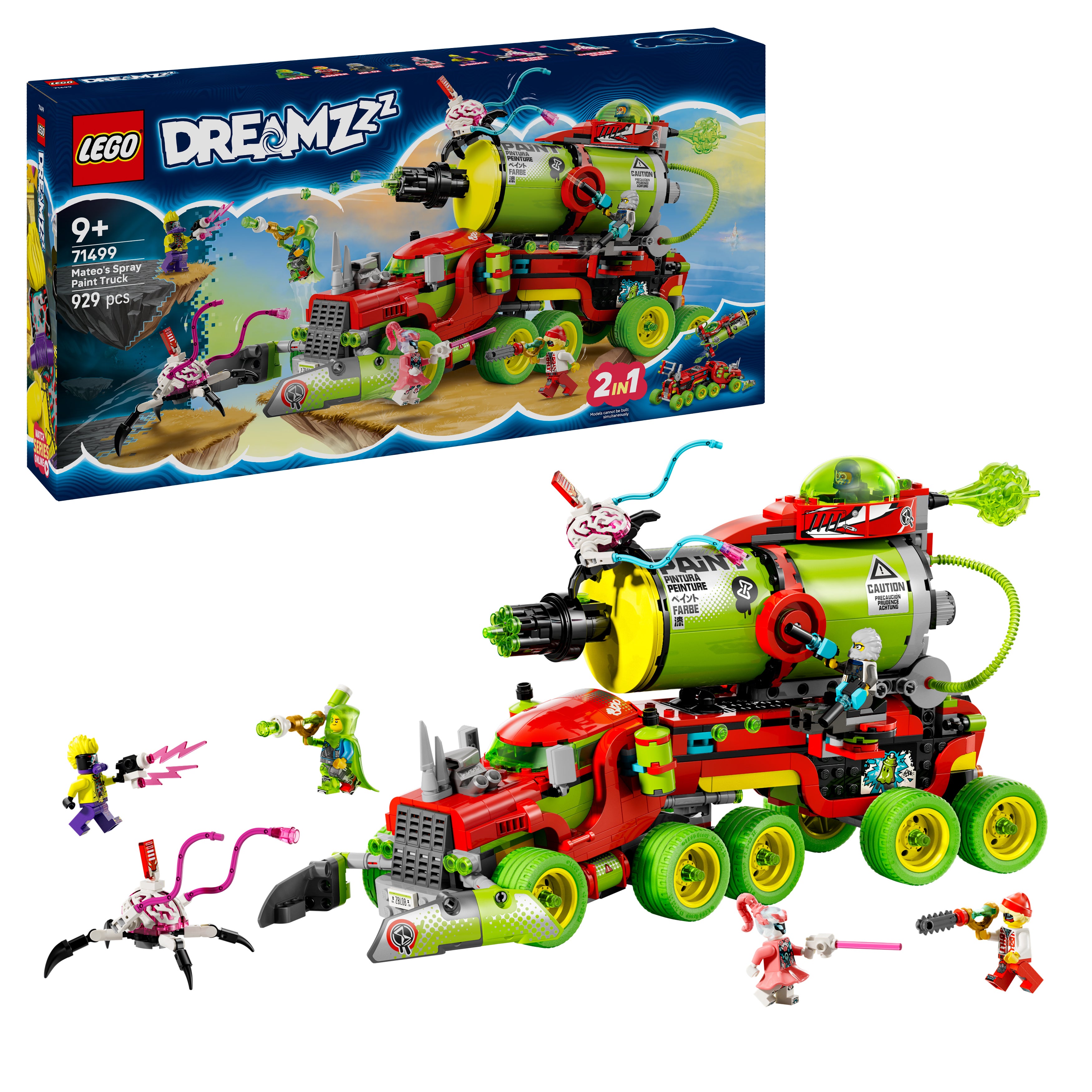 LEGO 71499 Mateos Sprühdosen-Truck