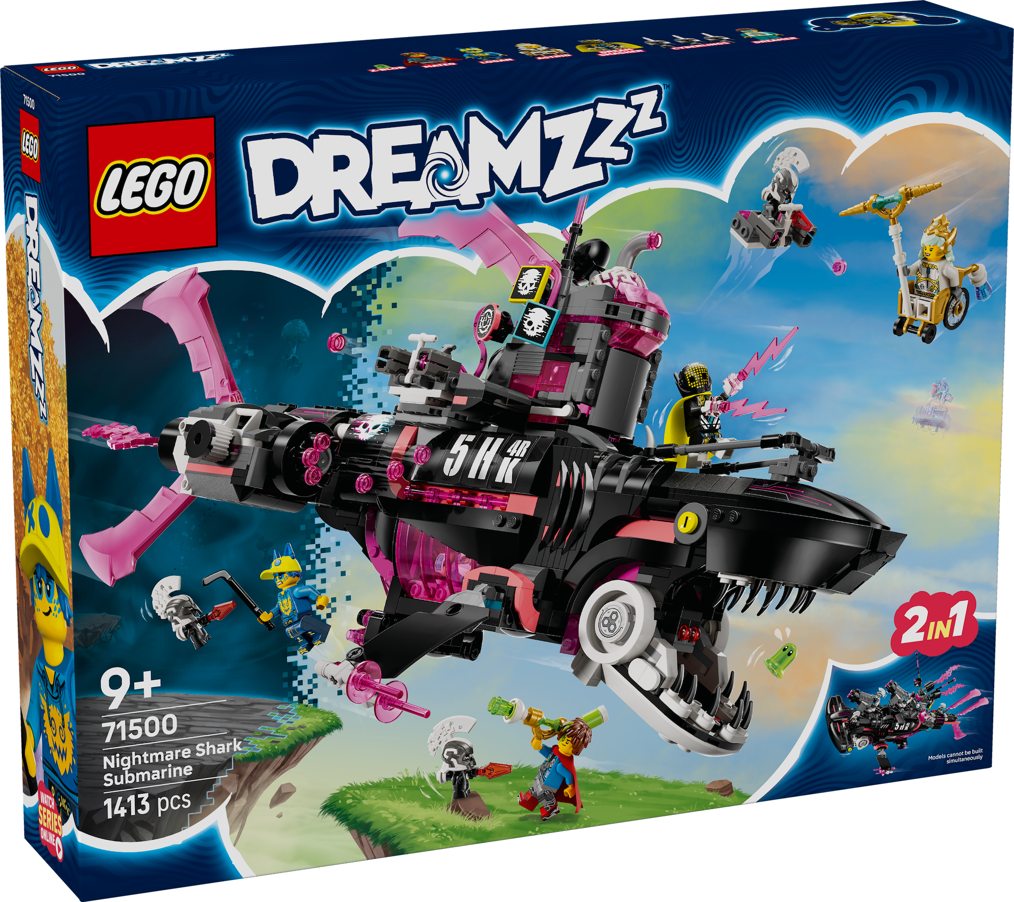 LEGO 71500 Albtraumhai-U-Boot