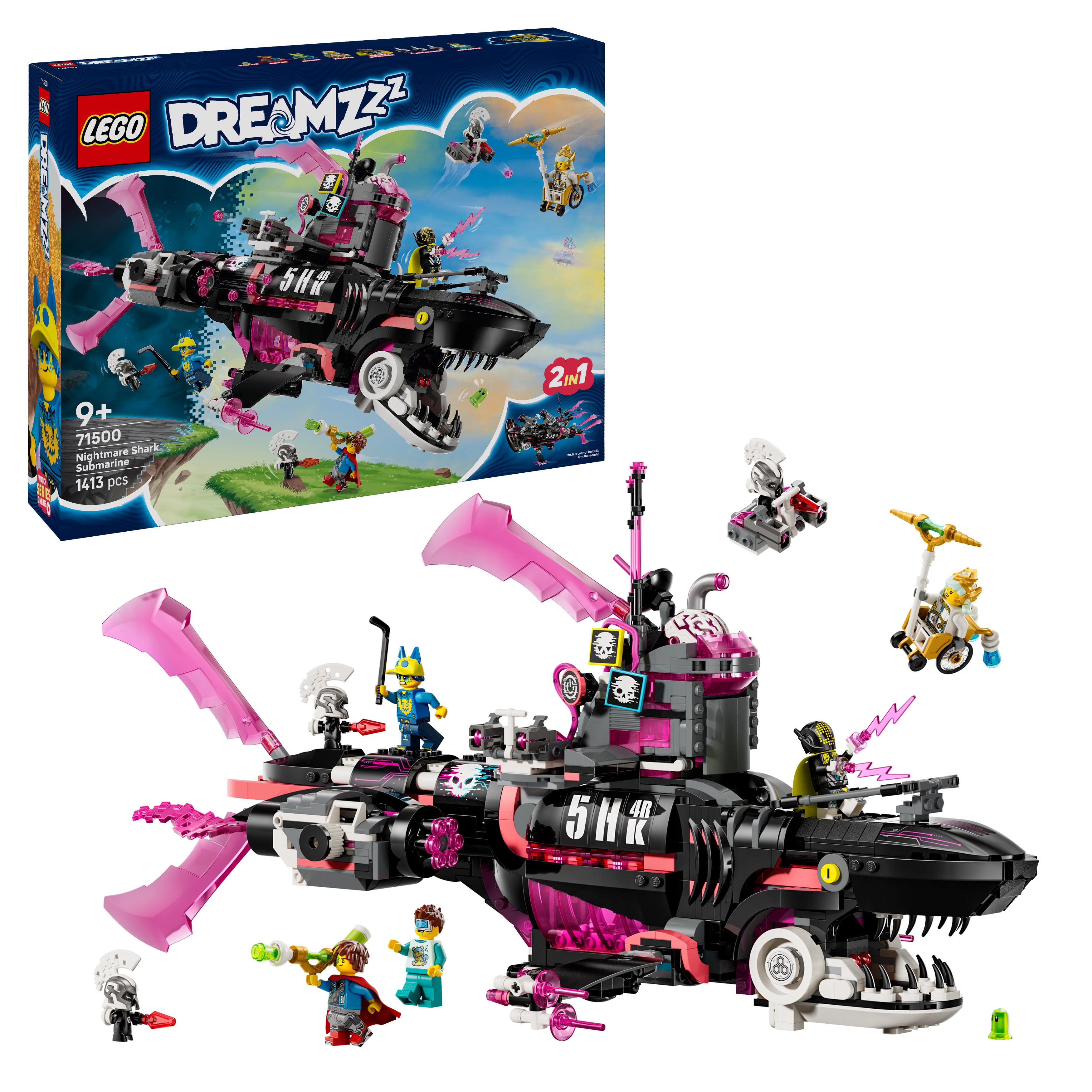 LEGO 71500 Albtraumhai-U-Boot
