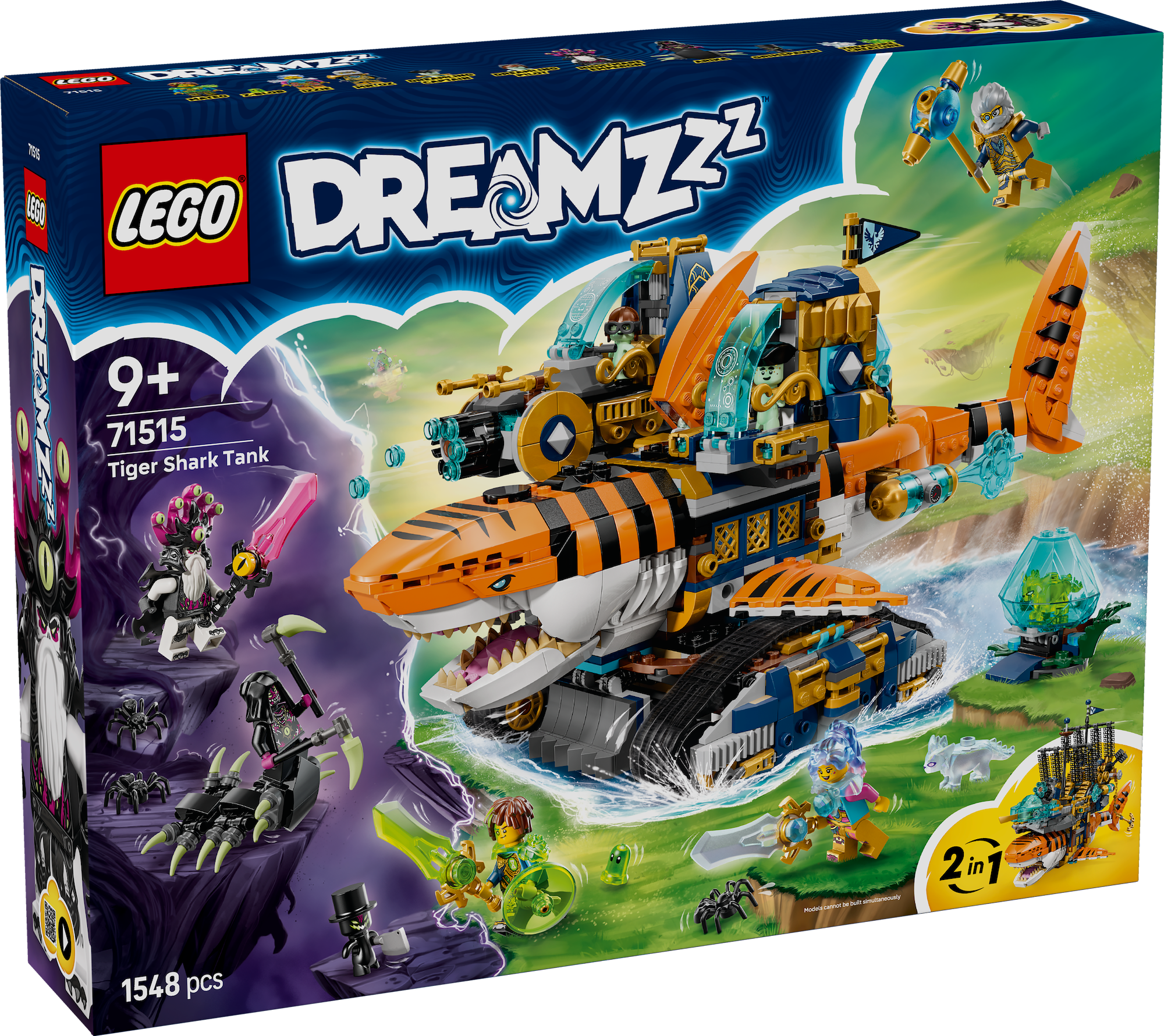 LEGO 71515 Tigerhai-Fahrzeug