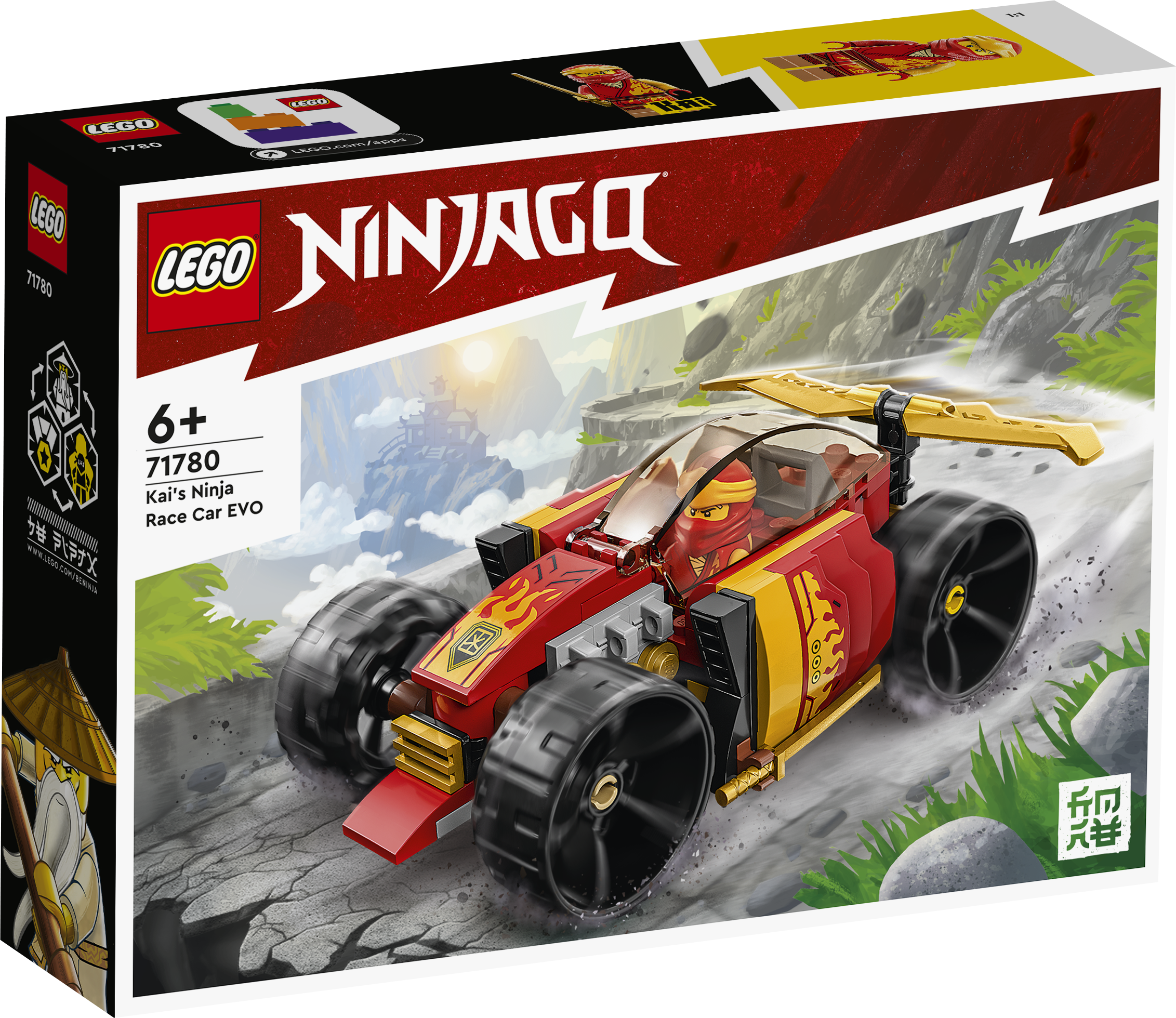 LEGO 71780 Kais Ninja-Rennwagen EVO