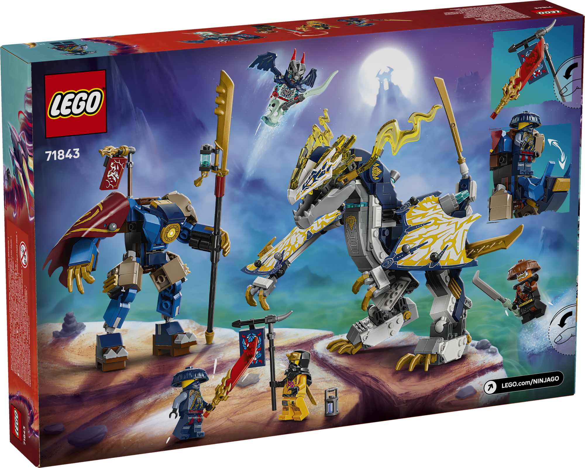 die jungen drachenreiter spielzeug LEGO® NINJAGO®
