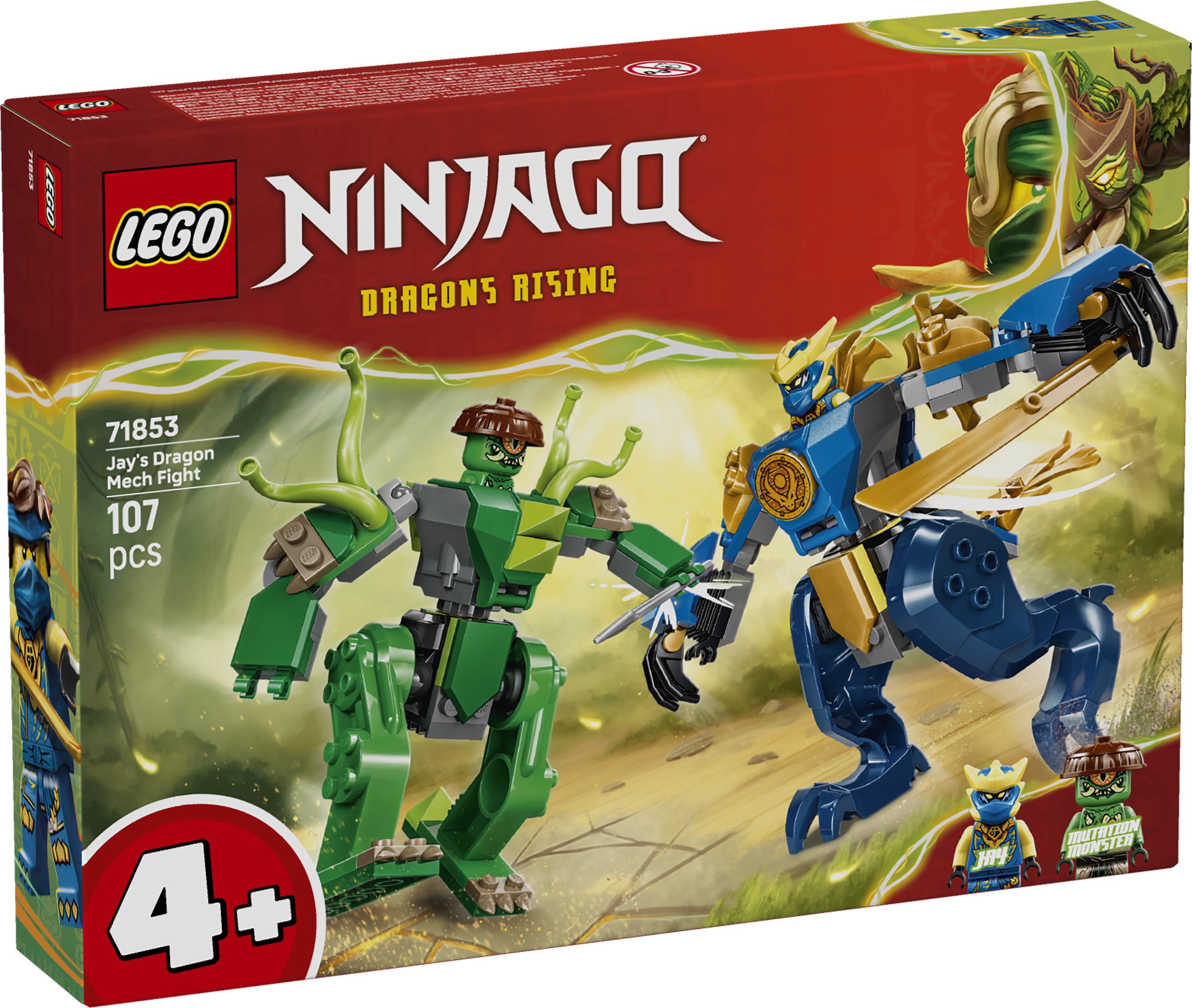 LEGO 71853 Duell mit Jays Drachen-Mech