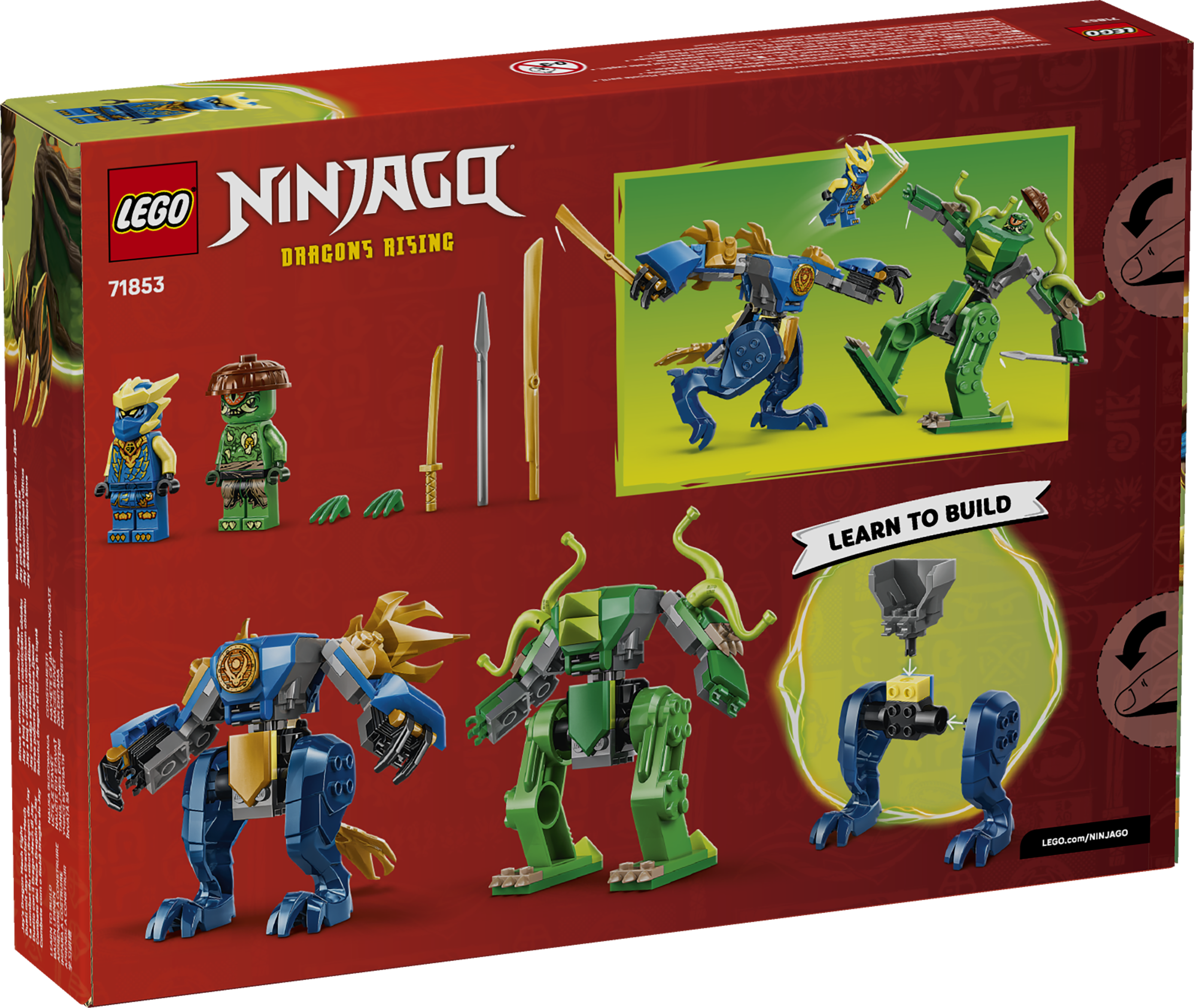 LEGO 71853 Duell mit Jays Drachen-Mech