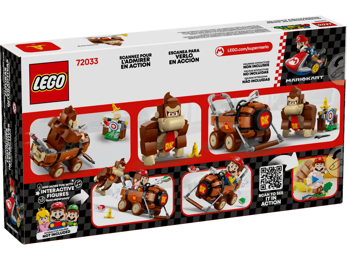 LEGO® Super Mario™ 72033 Mario Kart™ – Donkey Kong & DK Jumbo
