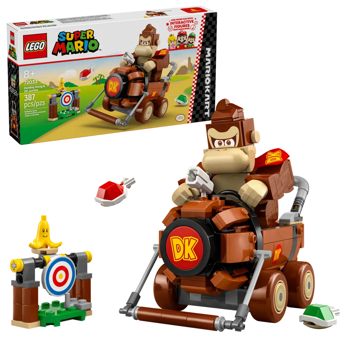 LEGO® Super Mario™ 72033 Mario Kart™ – Donkey Kong & DK Jumbo