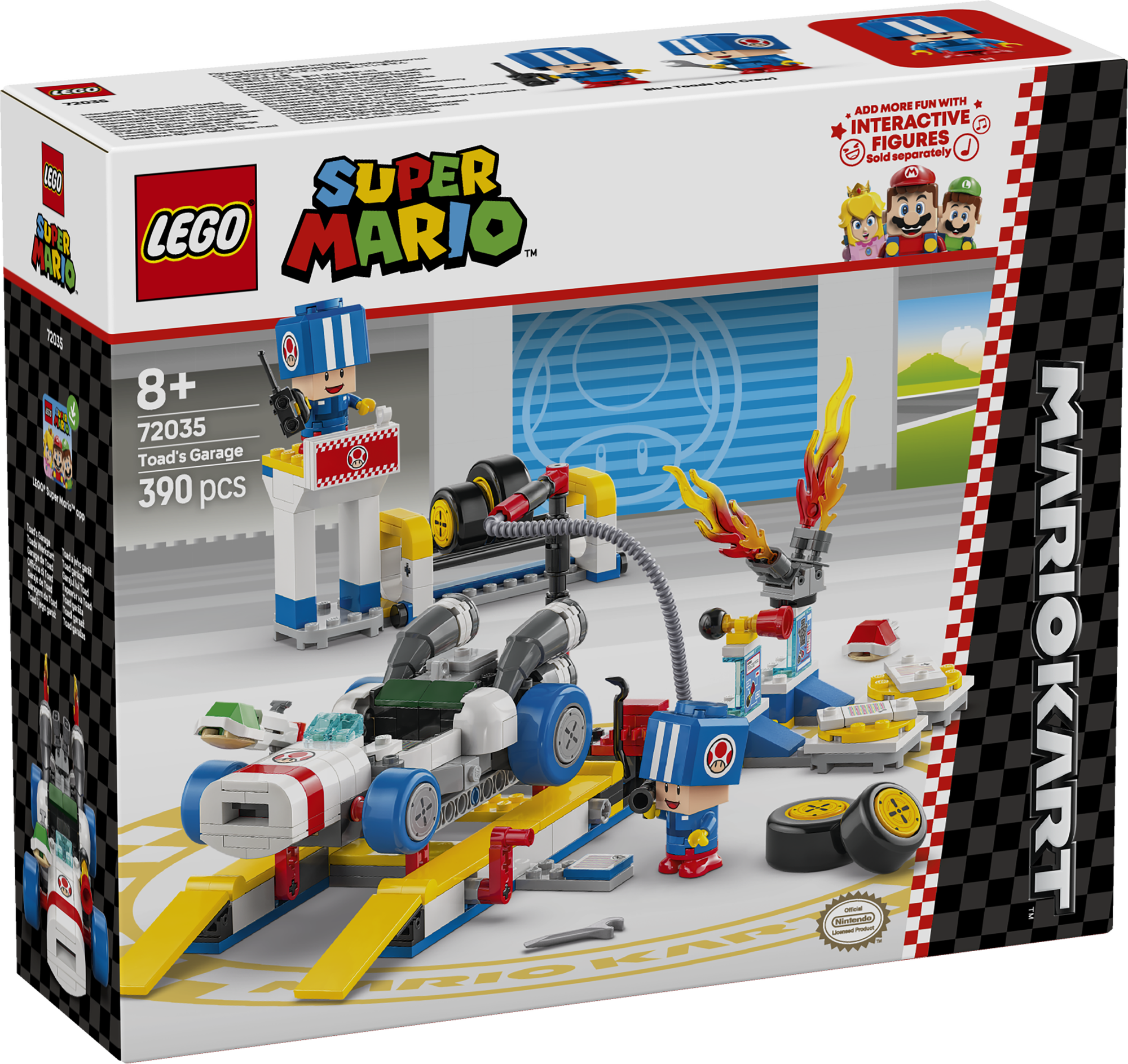 LEGO 72035 Mario Kart™ – Toads Werkstatt