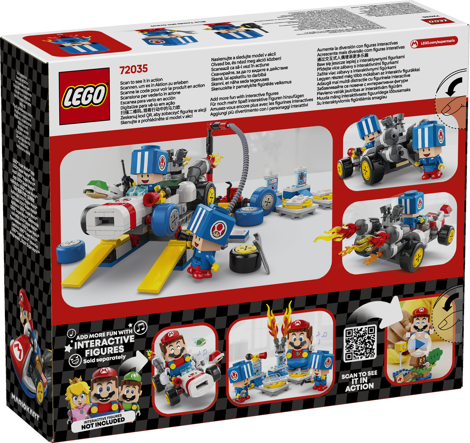 LEGO 72035 Mario Kart™ – Toads Werkstatt