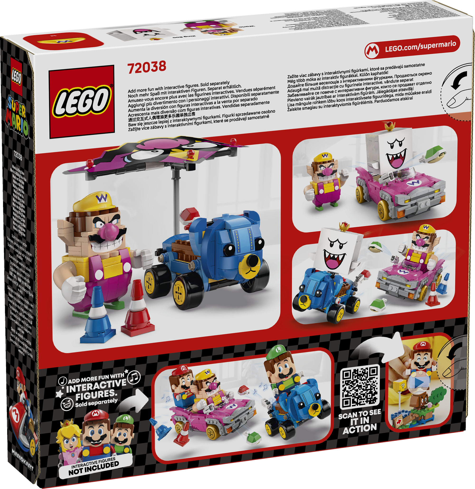 LEGO 72038 Mario Kart™ – Wario & König Buu Huu
