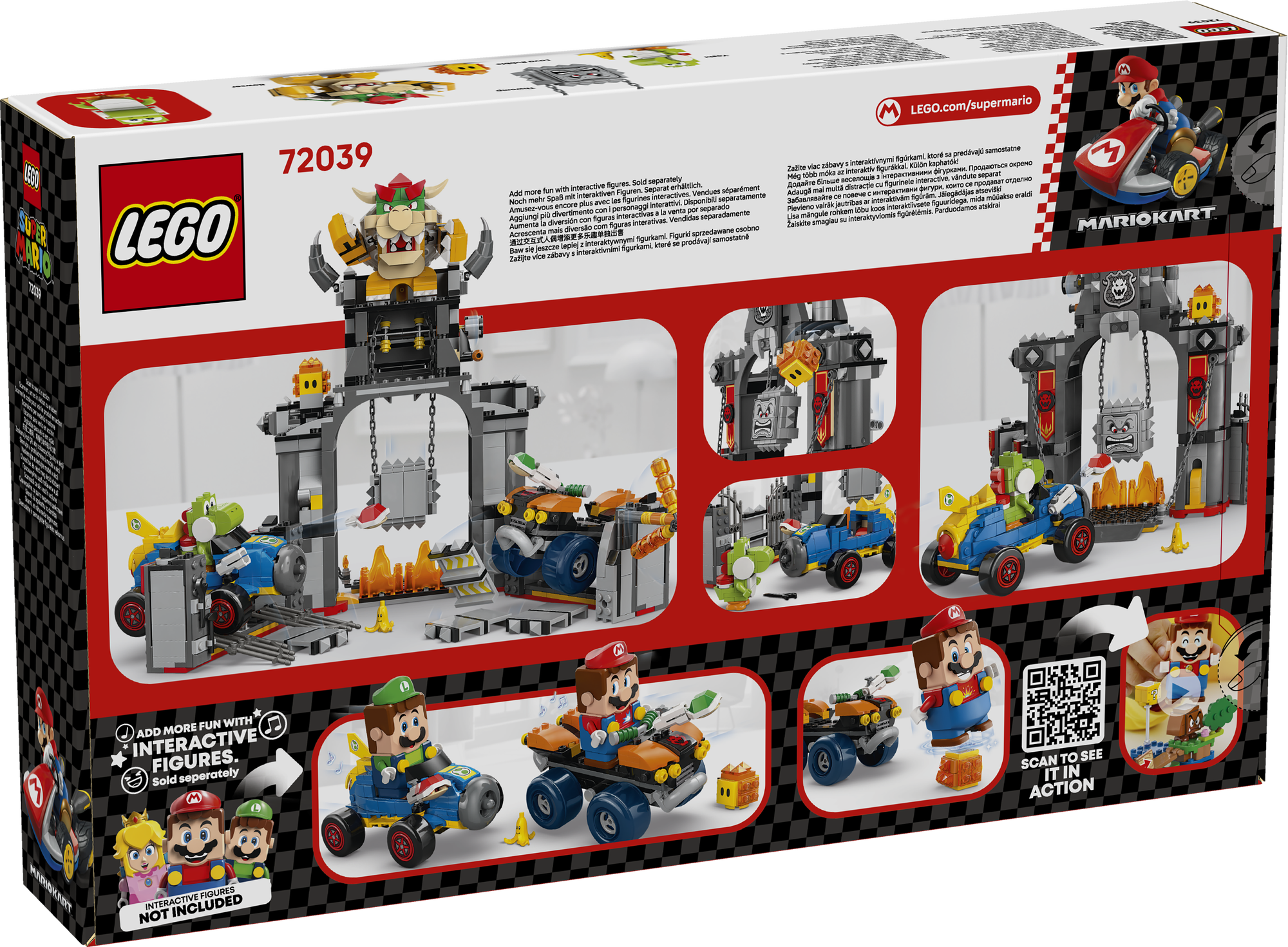 LEGO 72039 Mario Kart™ – Bowsers Festung
