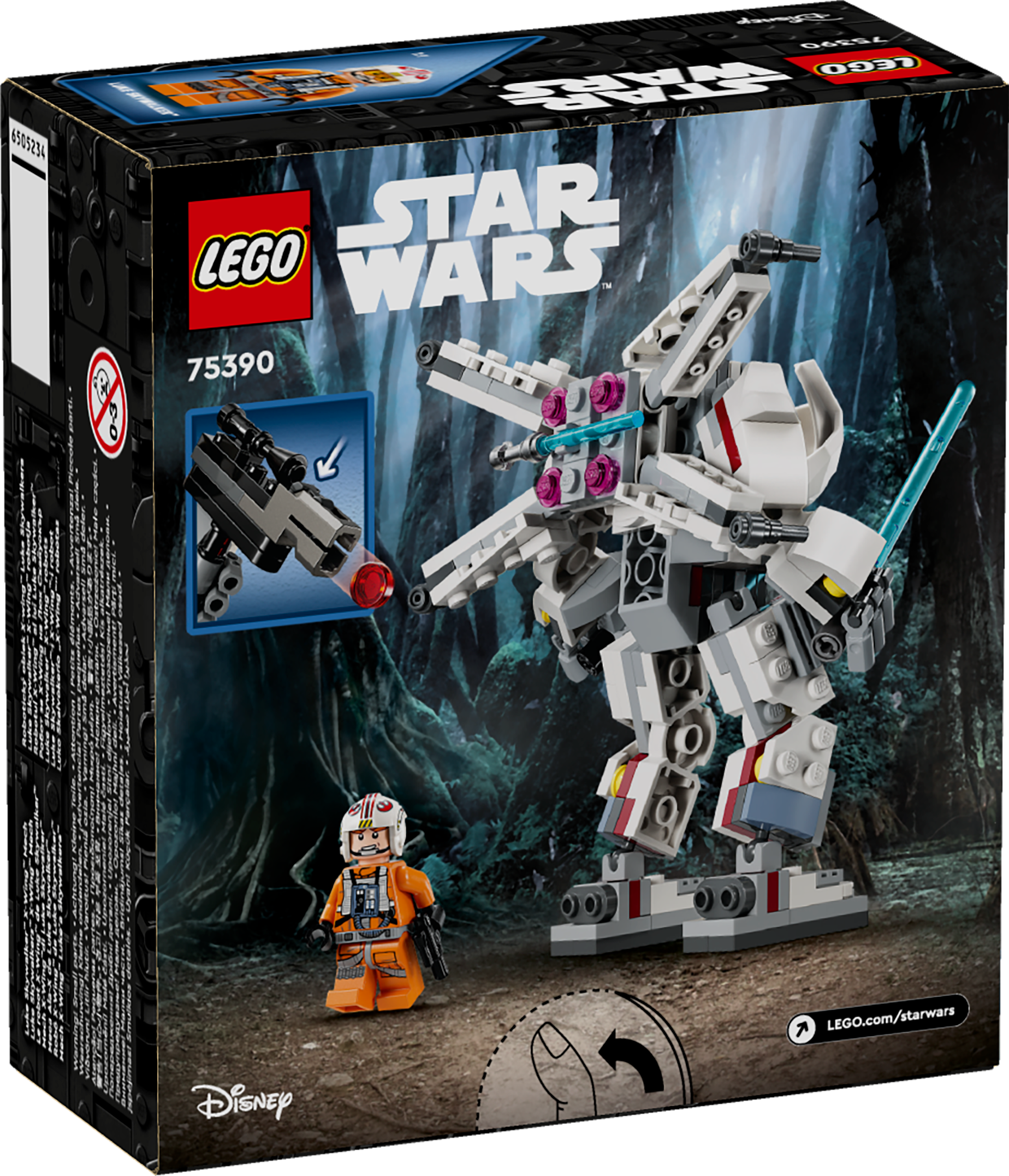 LEGO® Star Wars™ 75390 Luke Skywalkers X-Wing Mech
