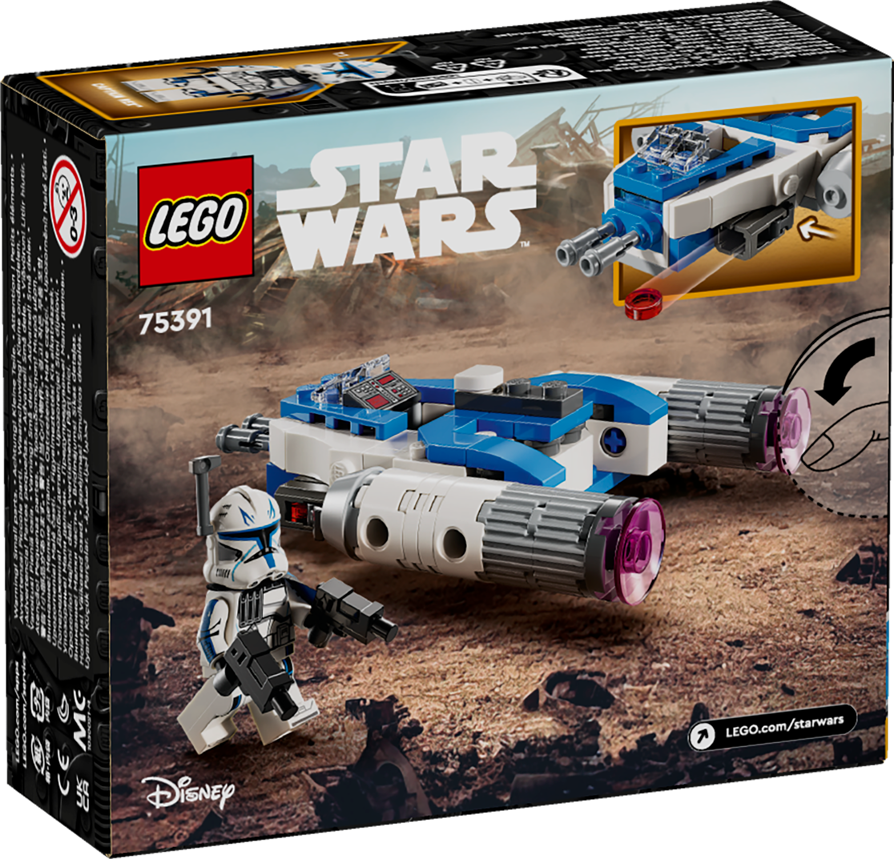 LEGO® Star Wars™ 75391 Captain Rex Y-Wing Microfighter