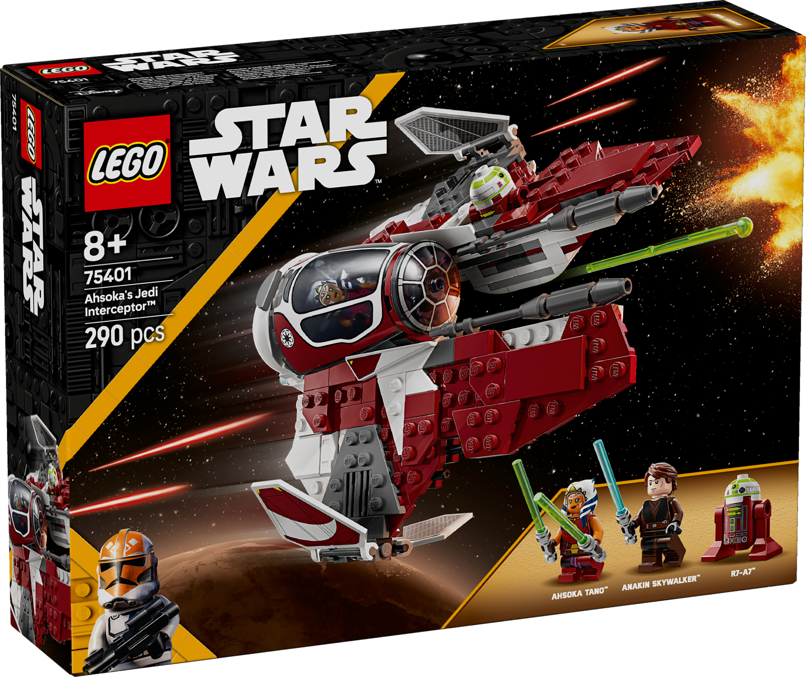 LEGO® Star Wars™ 75401 Ahsokas Jedi Interceptor™