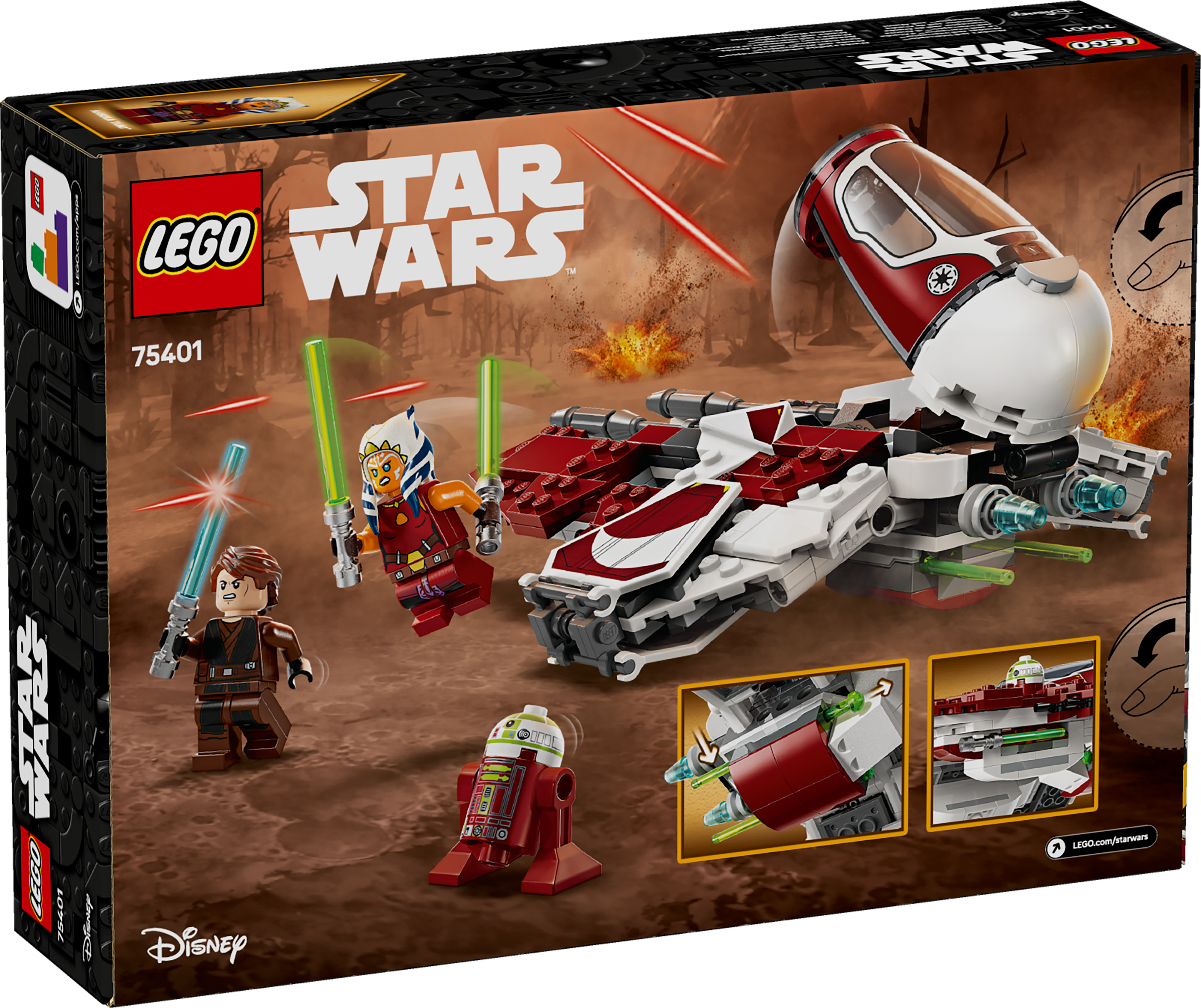 LEGO® Star Wars™ 75401 Ahsokas Jedi Interceptor™