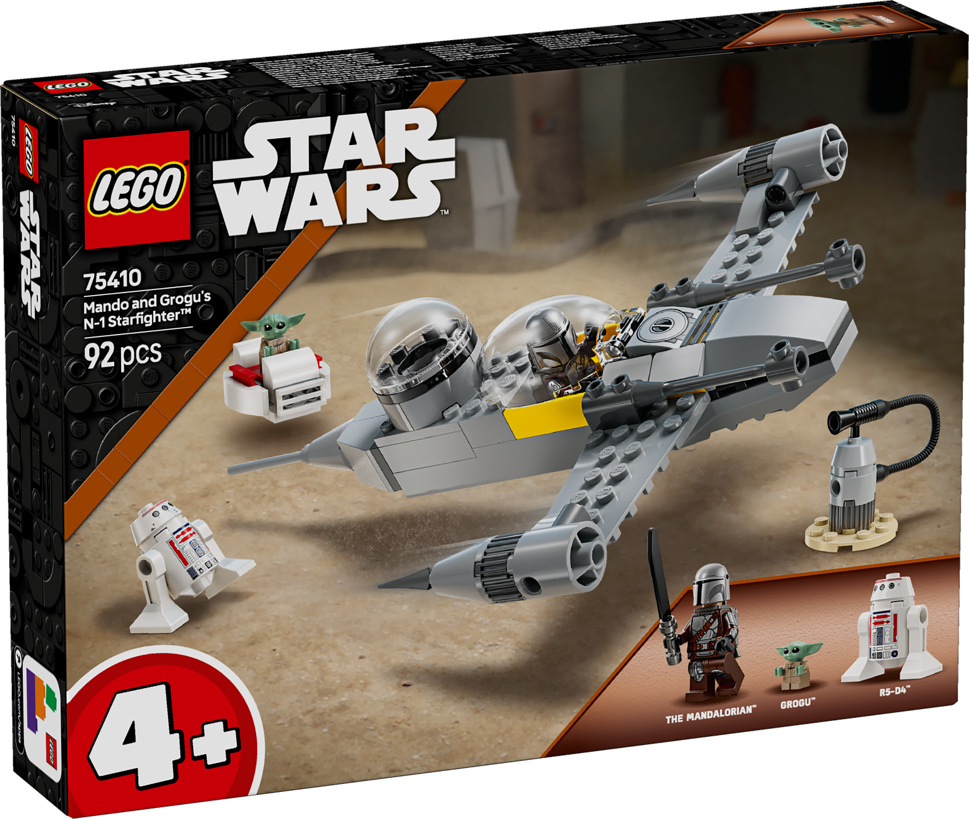 LEGO® Star Wars™ 75410 Mandos und Grogus N-1 Starfighter™