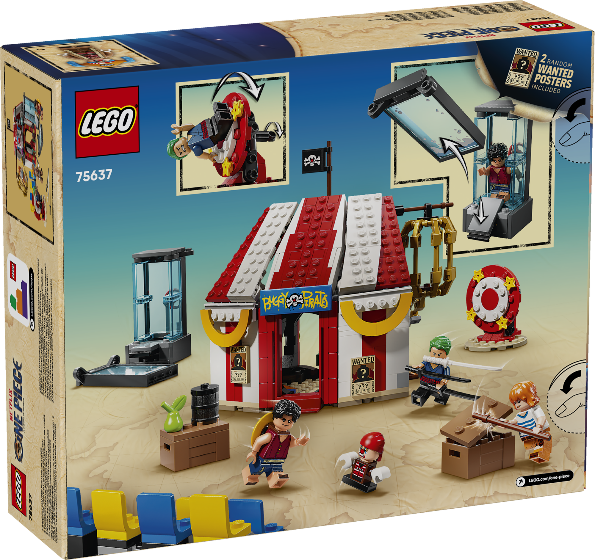 LEGO 75637 Zirkuszelt von Buggy dem Clown