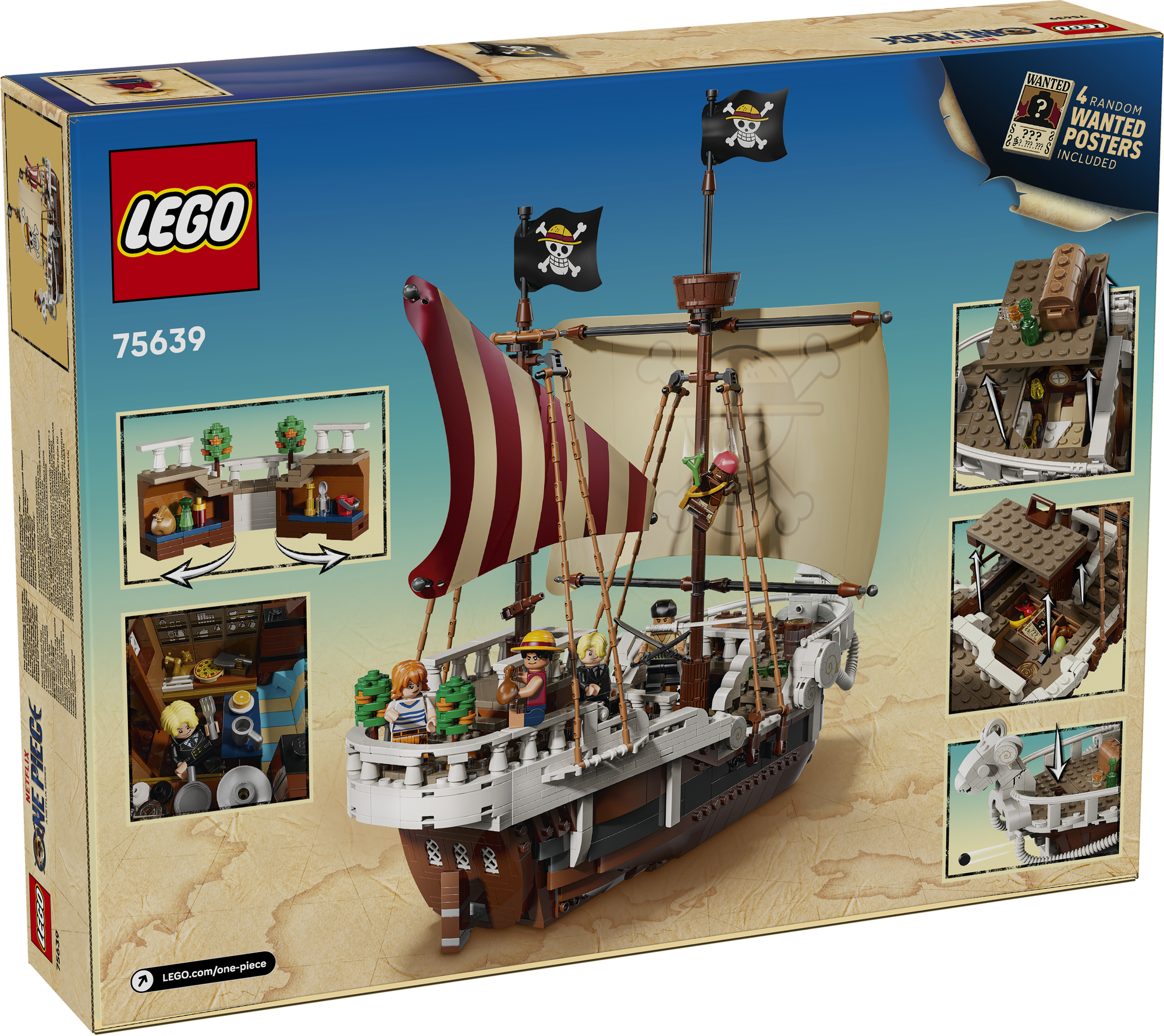 LEGO 75639 Das Piratenschiff Flying Lamb