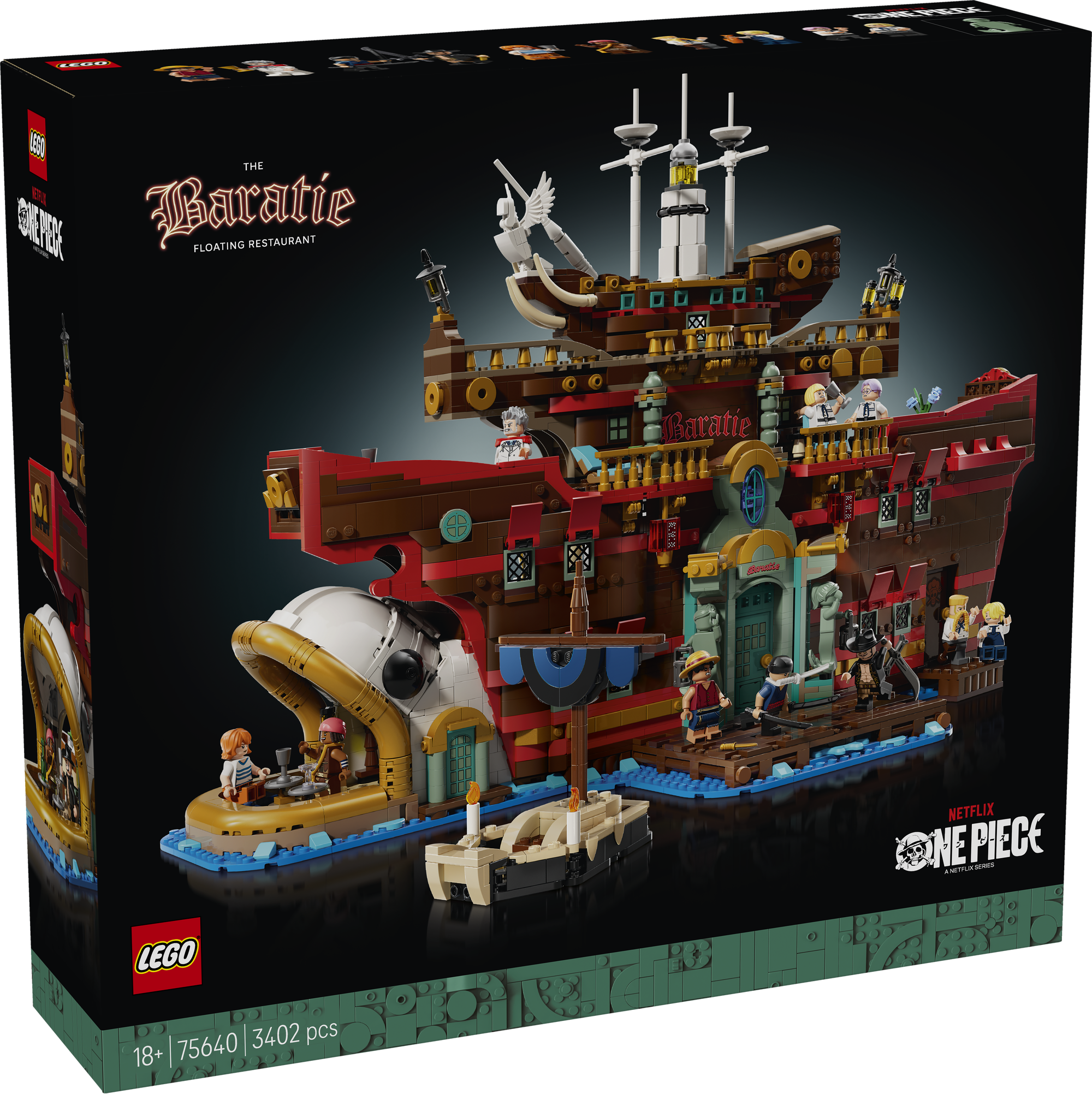 LEGO 75640 Baratié, das Schwimmende Restaurant