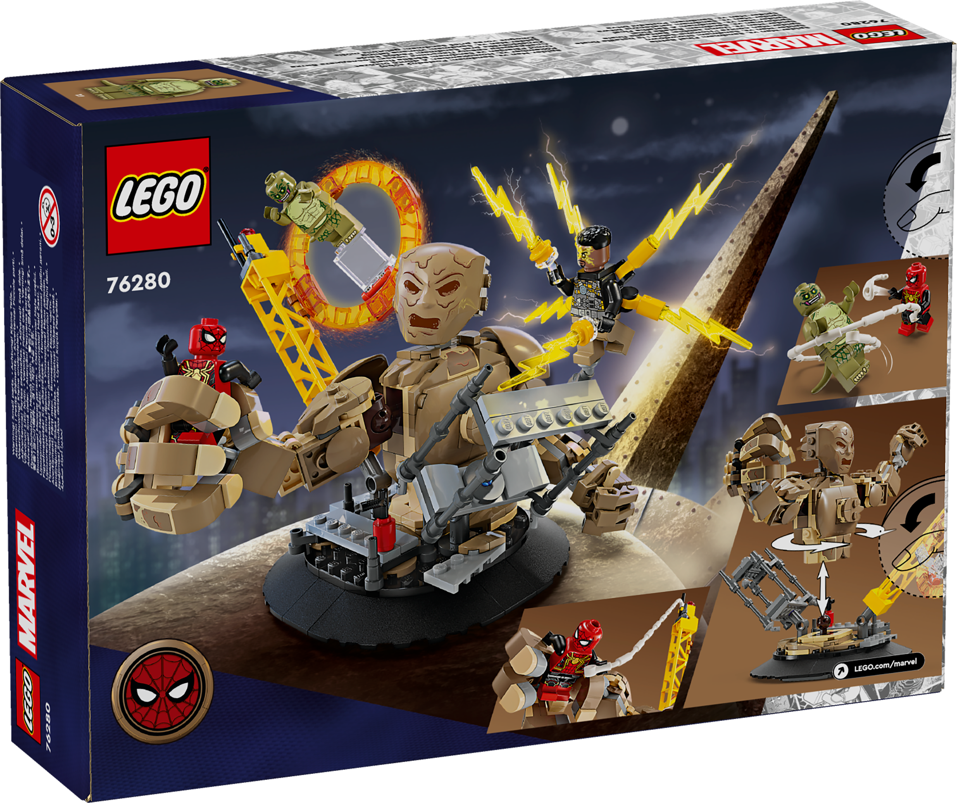 LEGO® Marvel Super Heroes™ 76280 Spider-Man vs. Sandman: Showdown