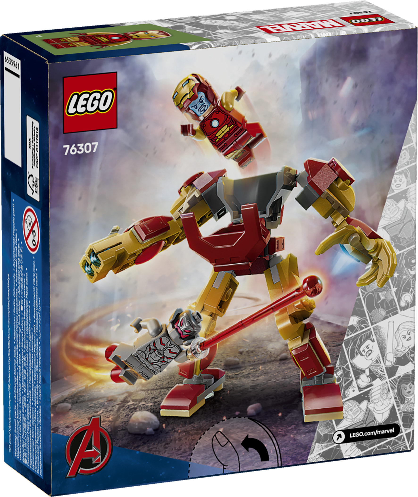 LEGO 76307 Iron Man Mech vs. Ultron