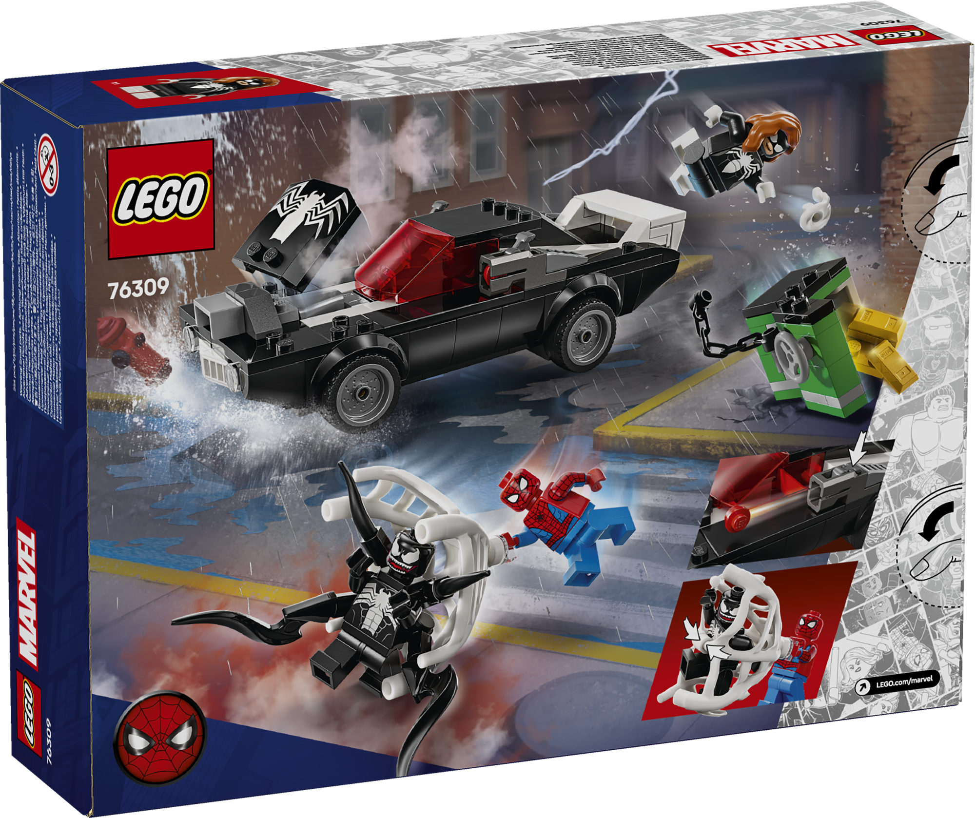 LEGO 76309 Spider-Man vs. Venom Muscle-Car