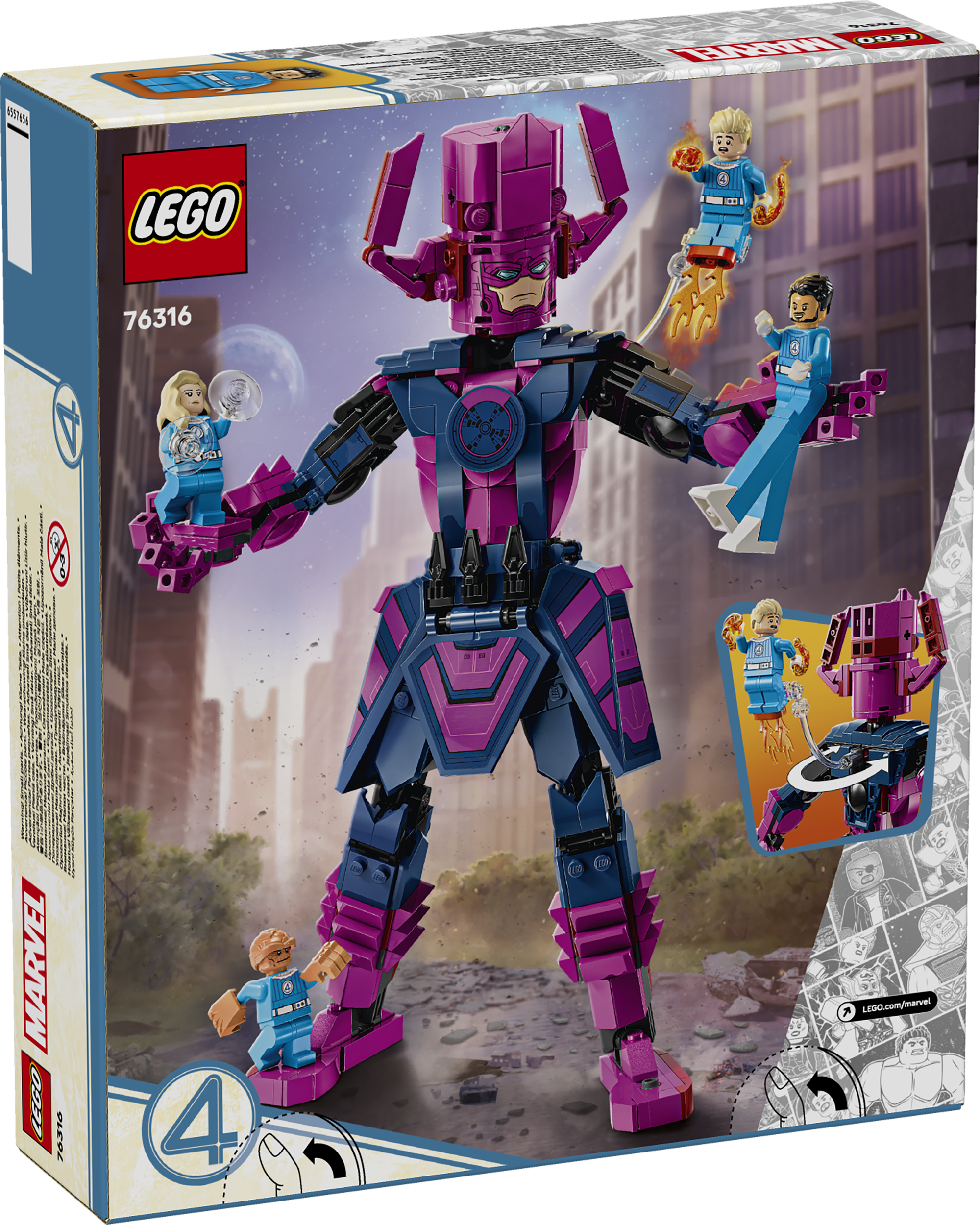 LEGO 76316 Fantastic Four vs. Galactus Baufigur
