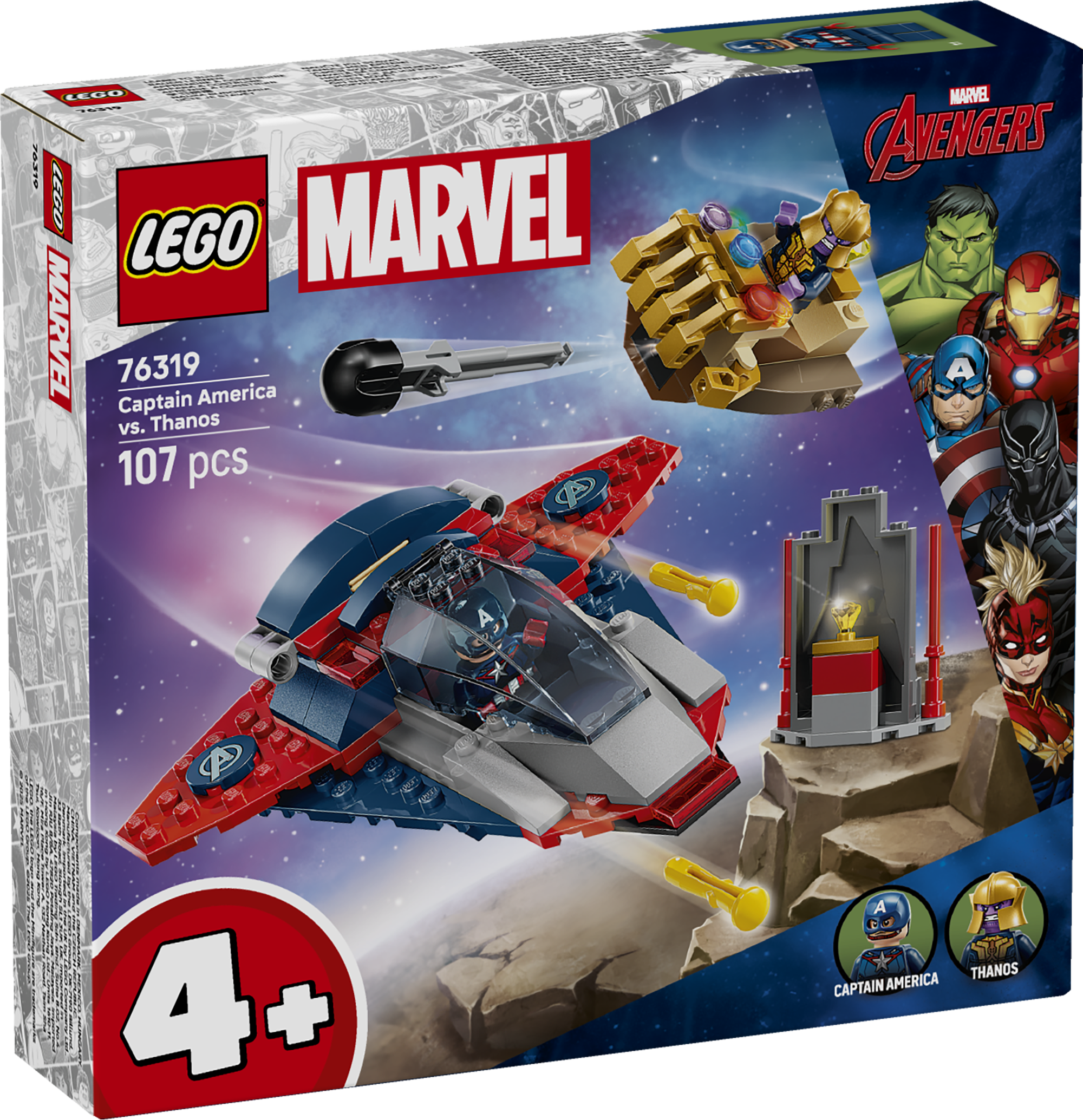LEGO 76319 Captain America vs. Thanos