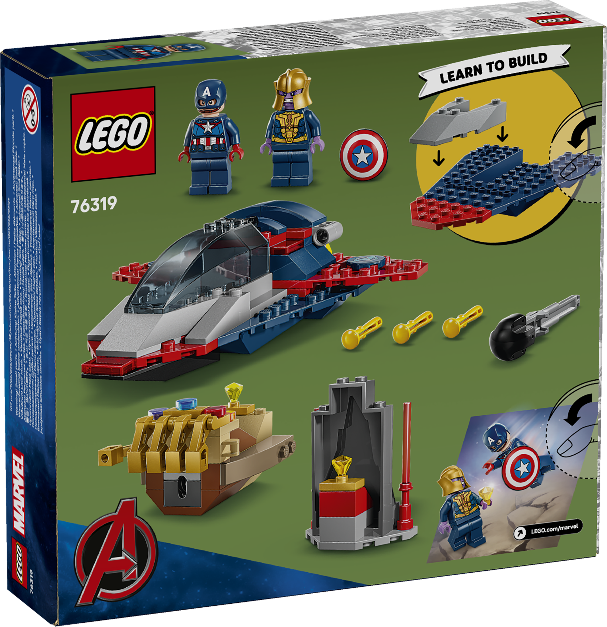 LEGO 76319 Captain America vs. Thanos