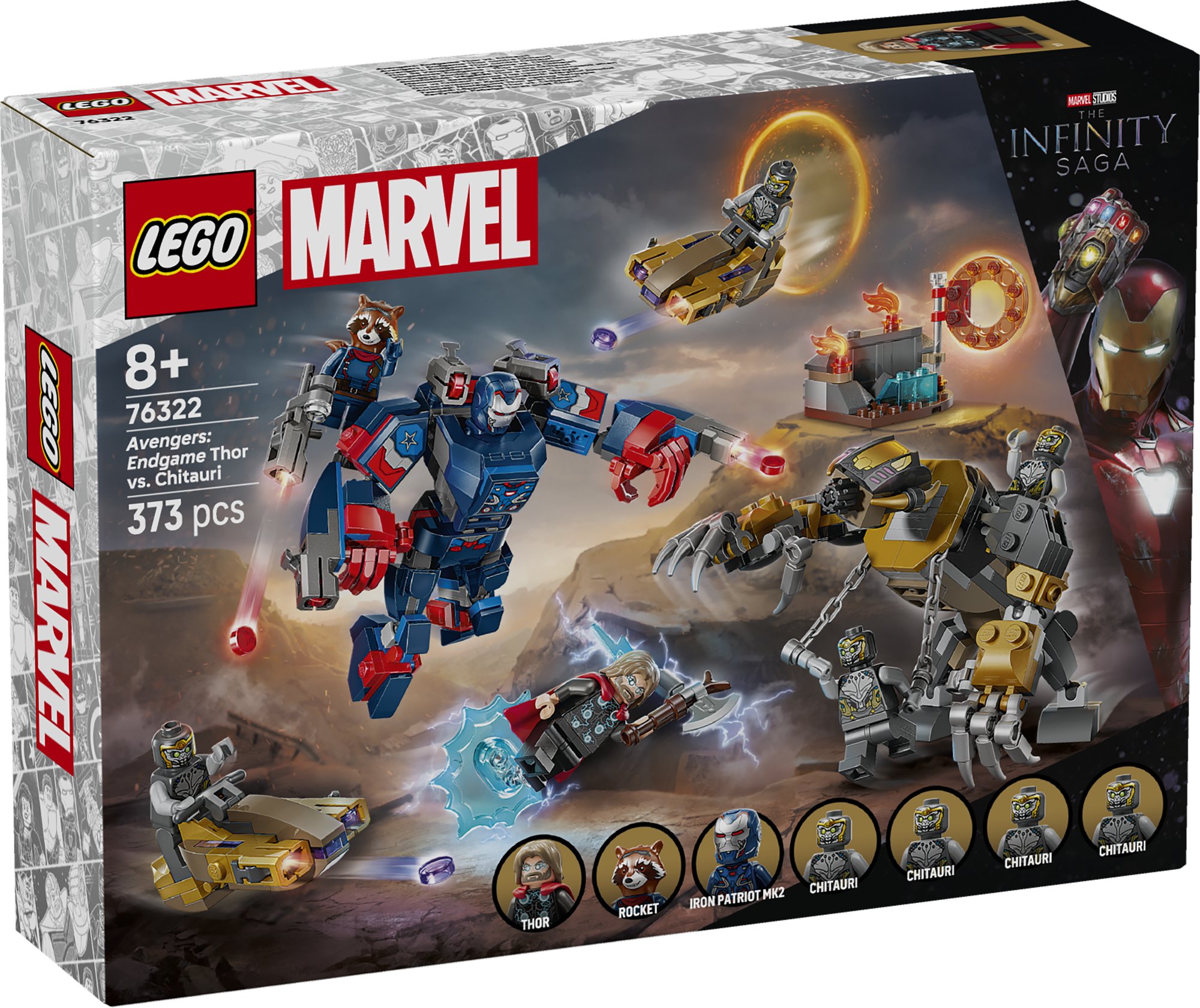 76322 LEGO 76322 Avengers: Endgame Thor vs. Chitauri