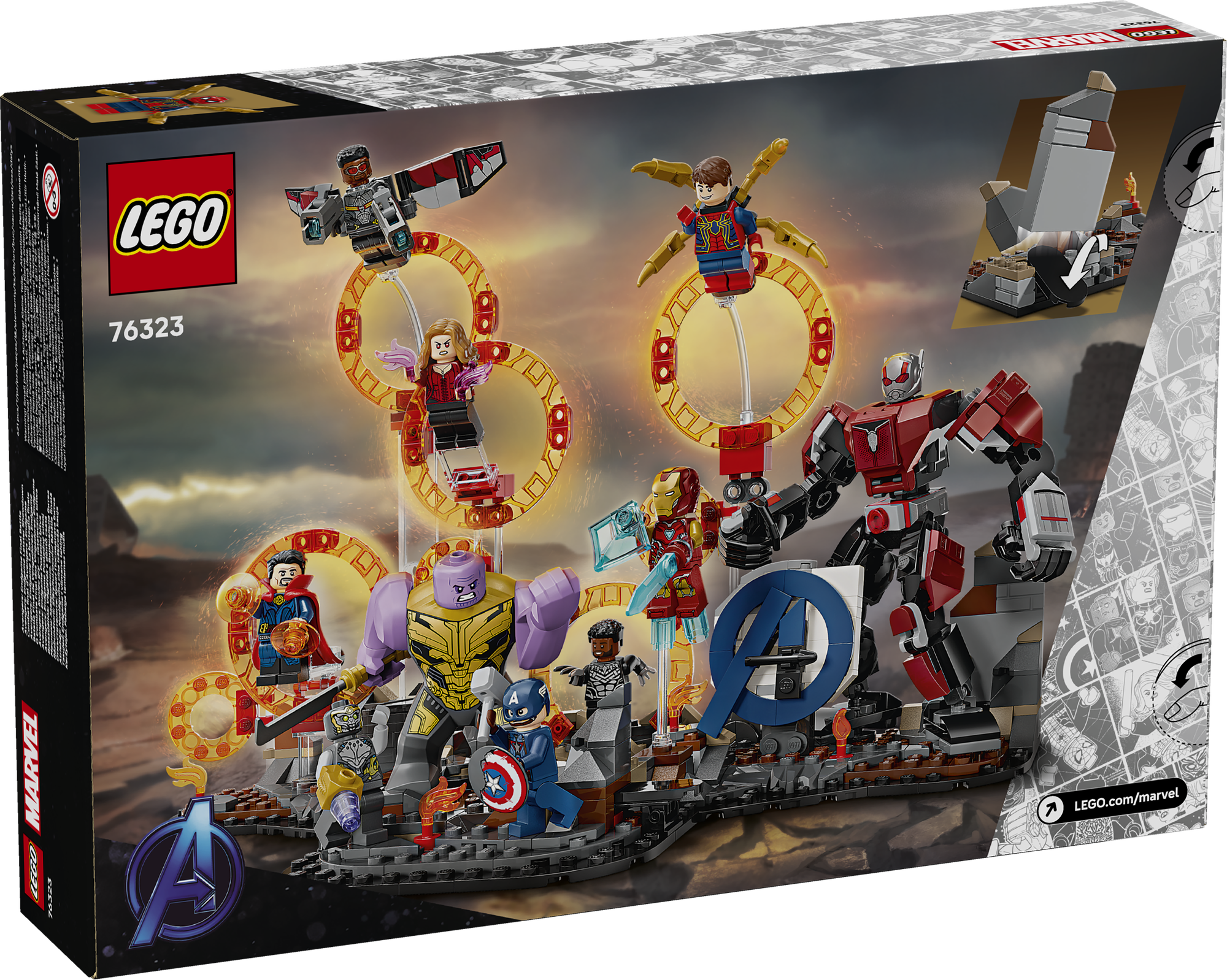 LEGO 76323 Avengers: Endgame Letzter Showdown