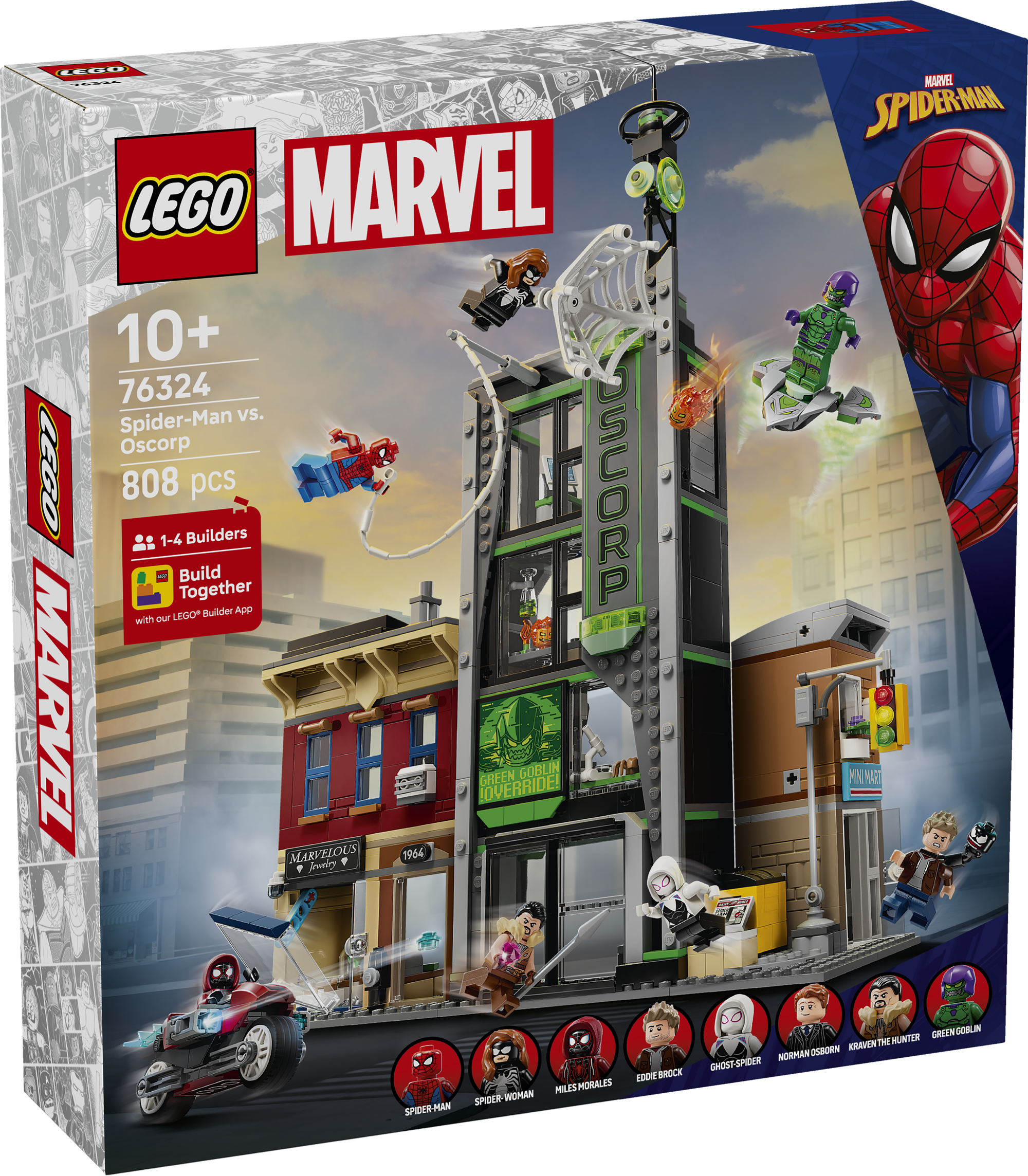 LEGO 76324 Spider-Man vs. Oscorp