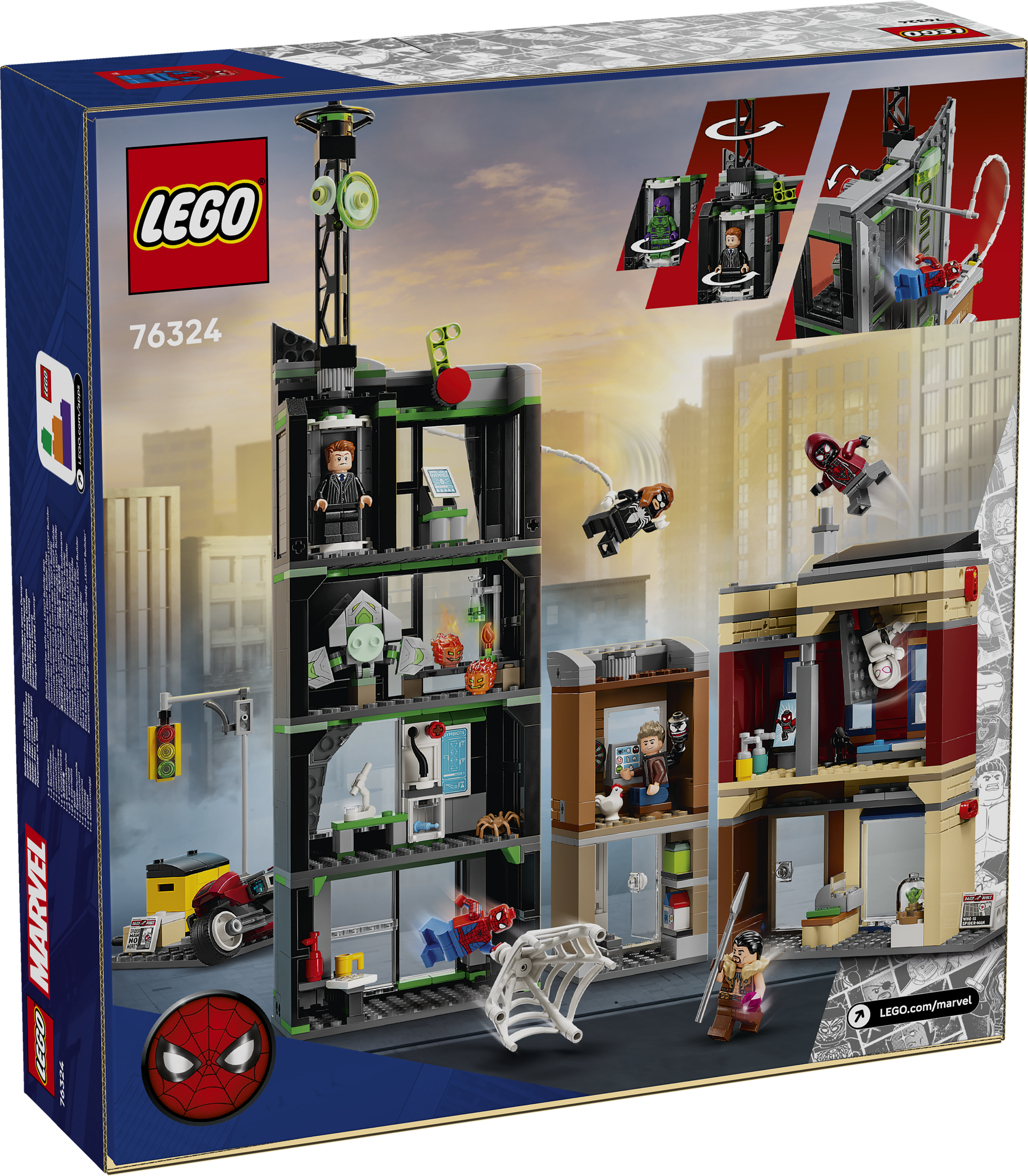 LEGO 76324 Spider-Man vs. Oscorp