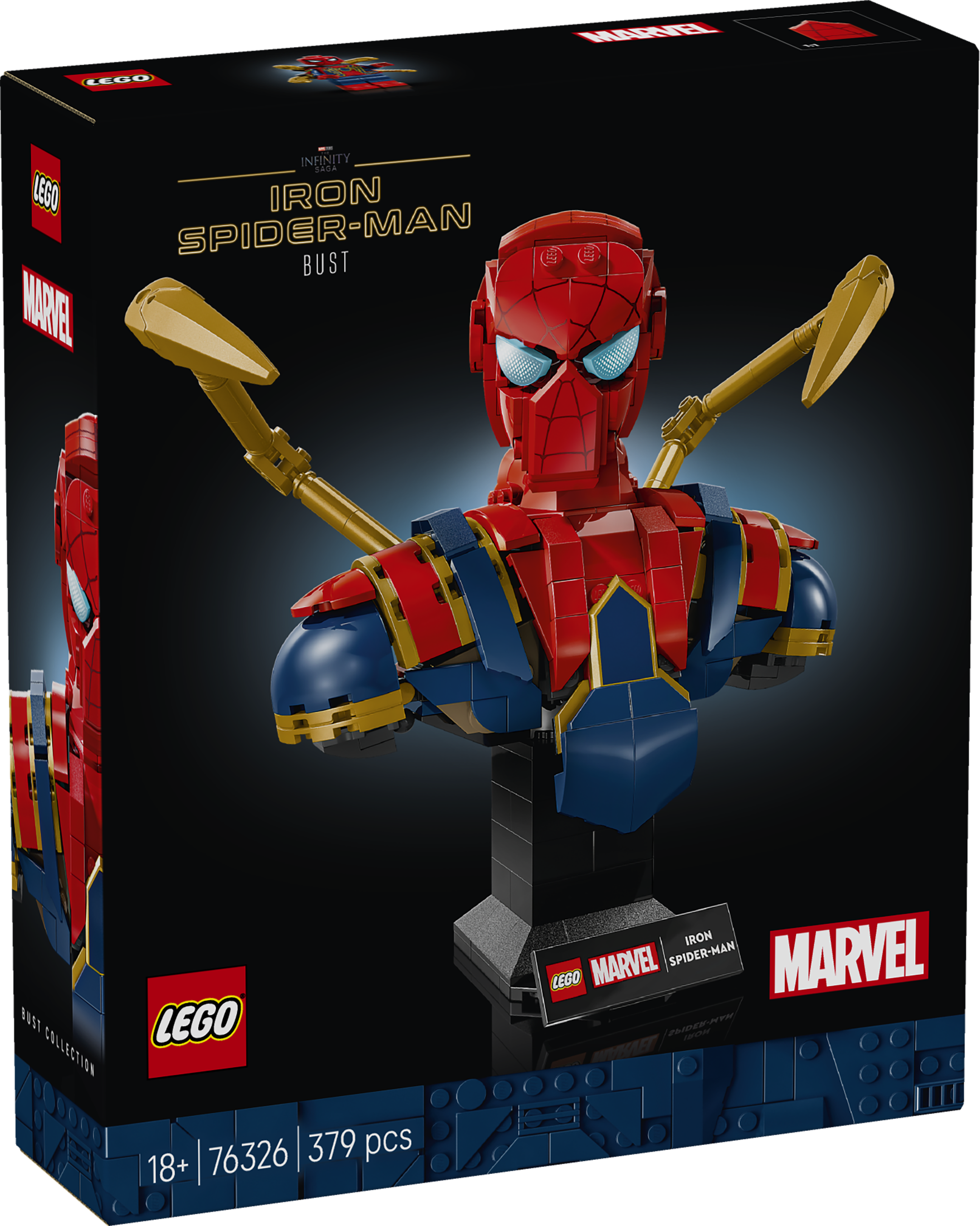 LEGO 76326 Iron Spider-Man Büste