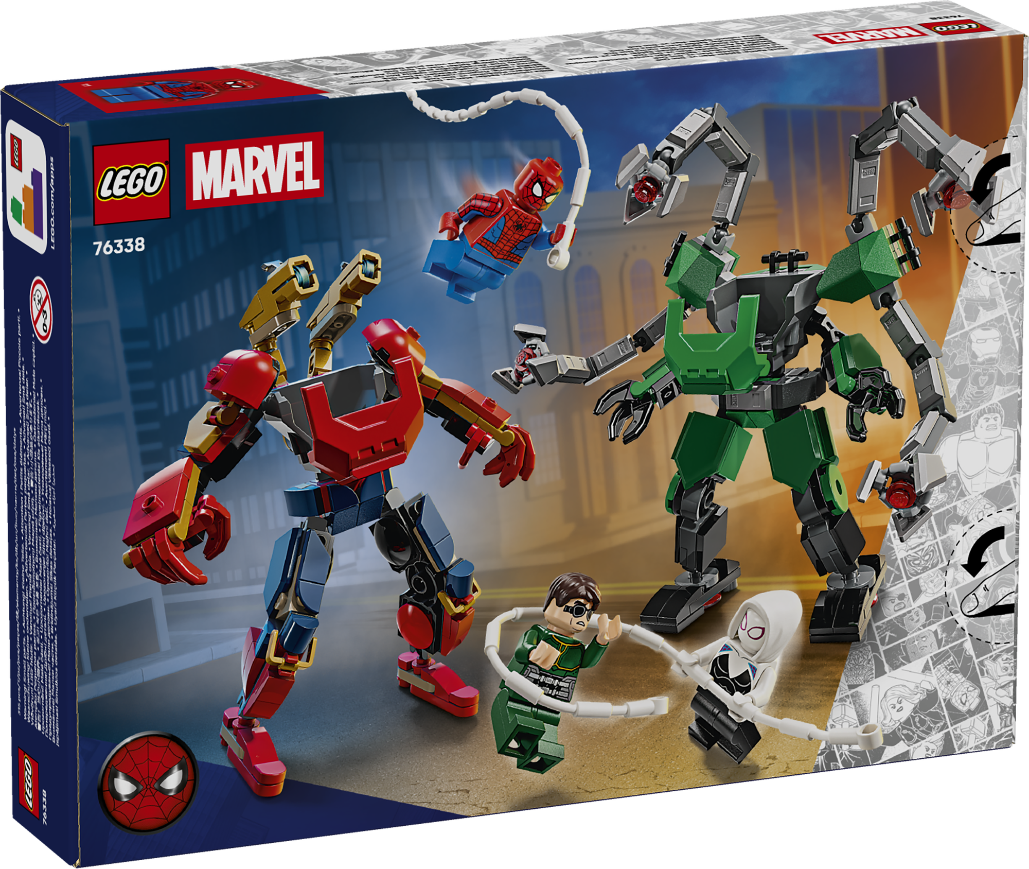LEGO 76338 Mech-Duell: Spider-Man vs. Doc Ock