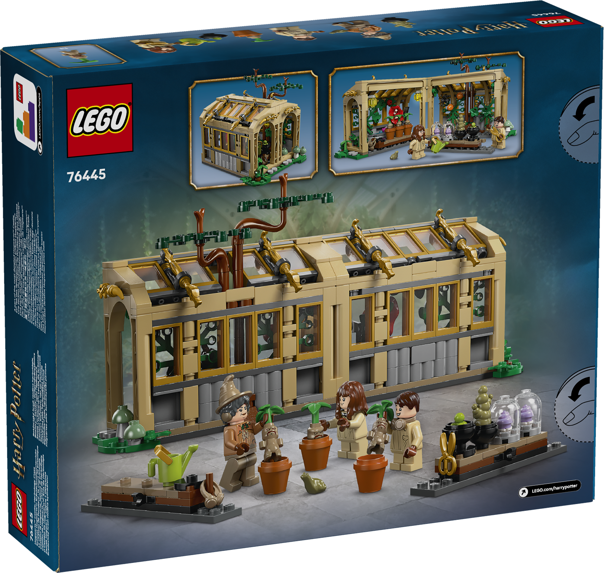 LEGO 76445 Schloss Hogwarts™: Kräuterkundeunterricht