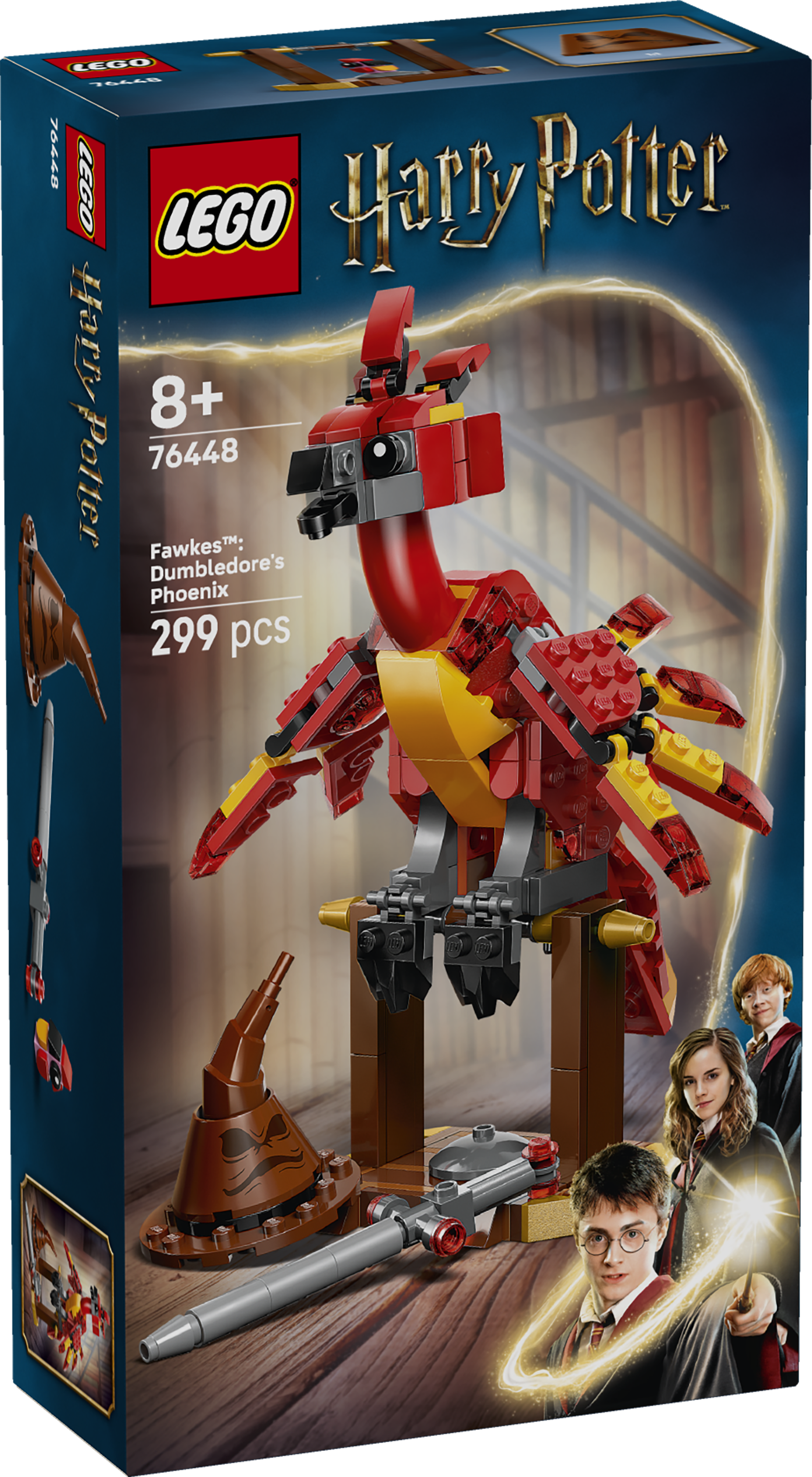 LEGO 76448 Fawkes™: Dumbledores Phönix