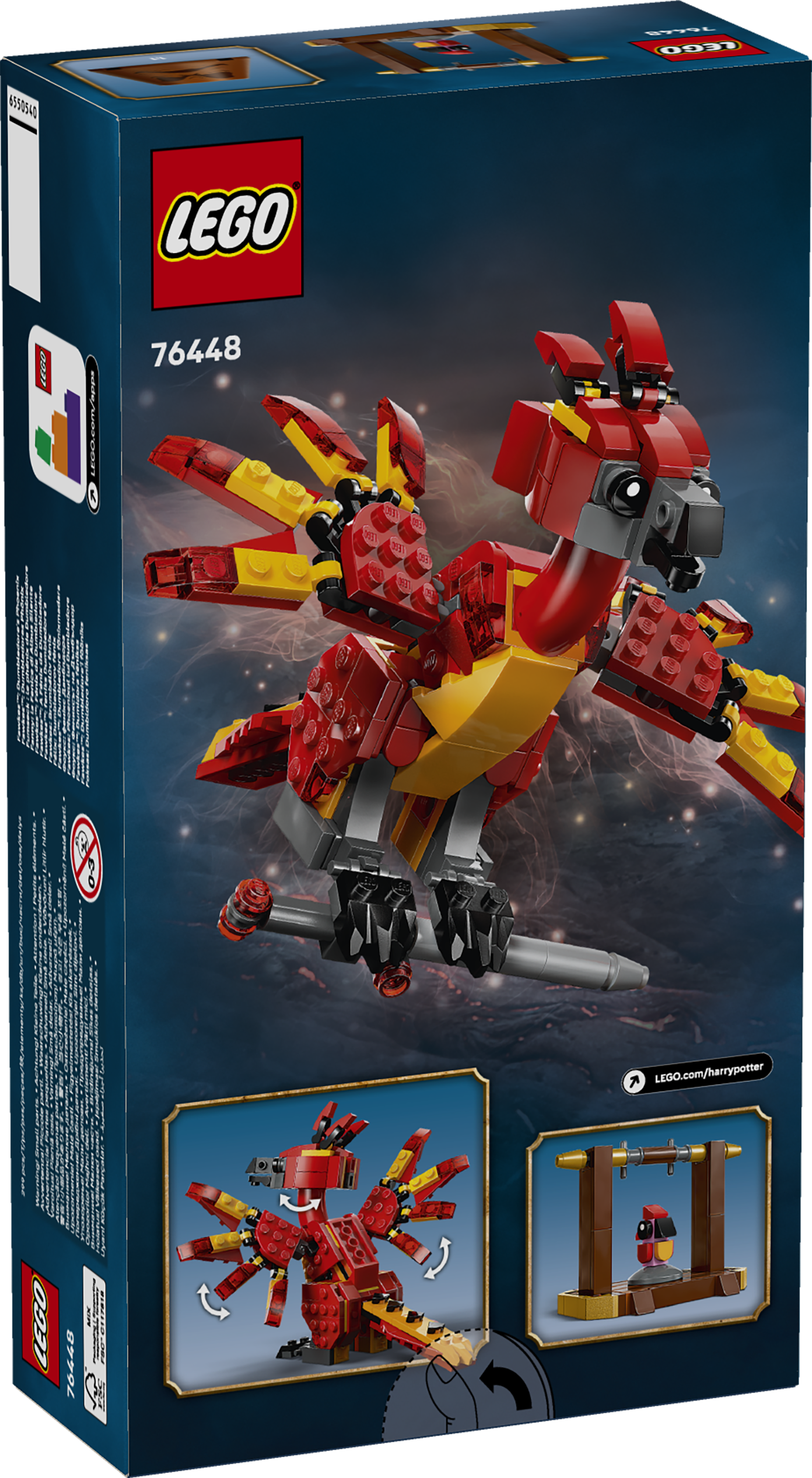 LEGO 76448 Fawkes™: Dumbledores Phönix
