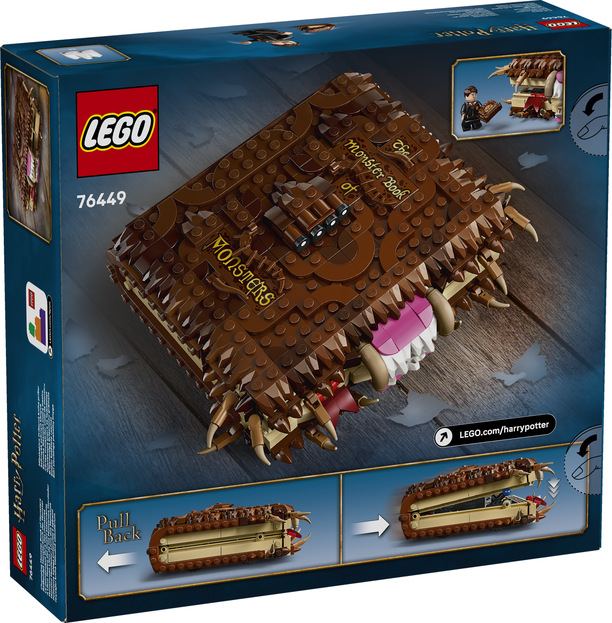 LEGO 76449 Beißendes Monsterbuch der Monster