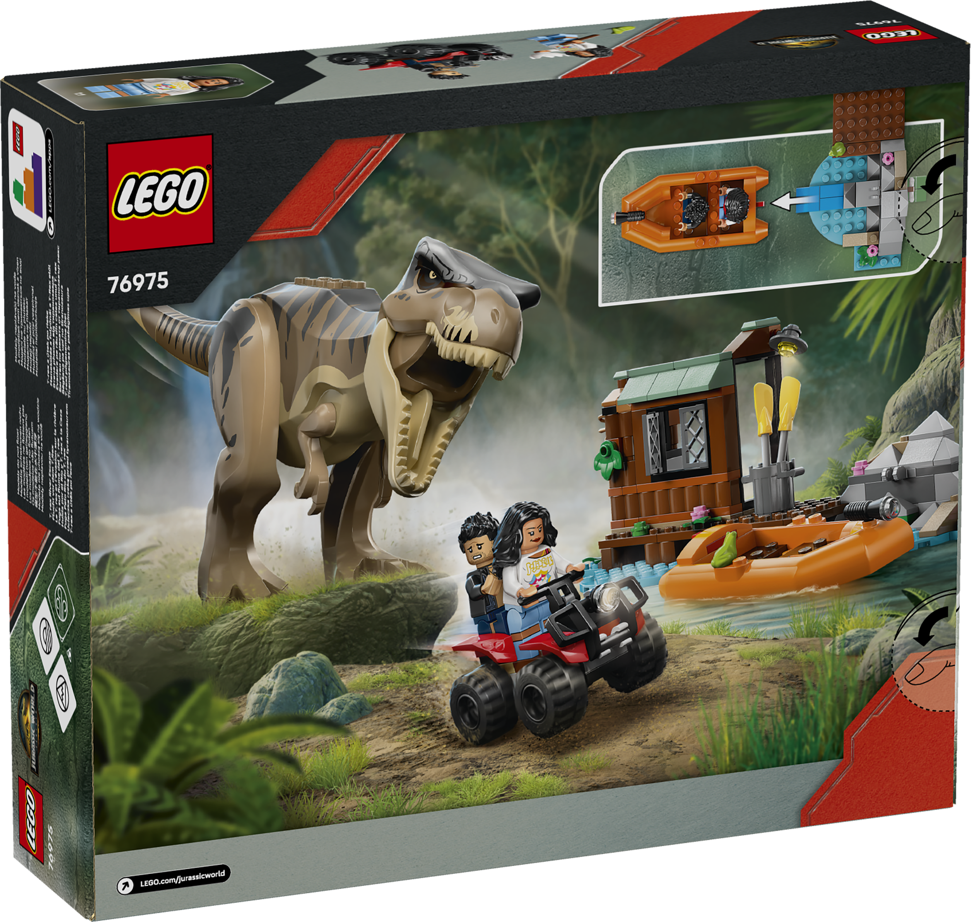 LEGO 76975 Flucht vor dem T.Rex