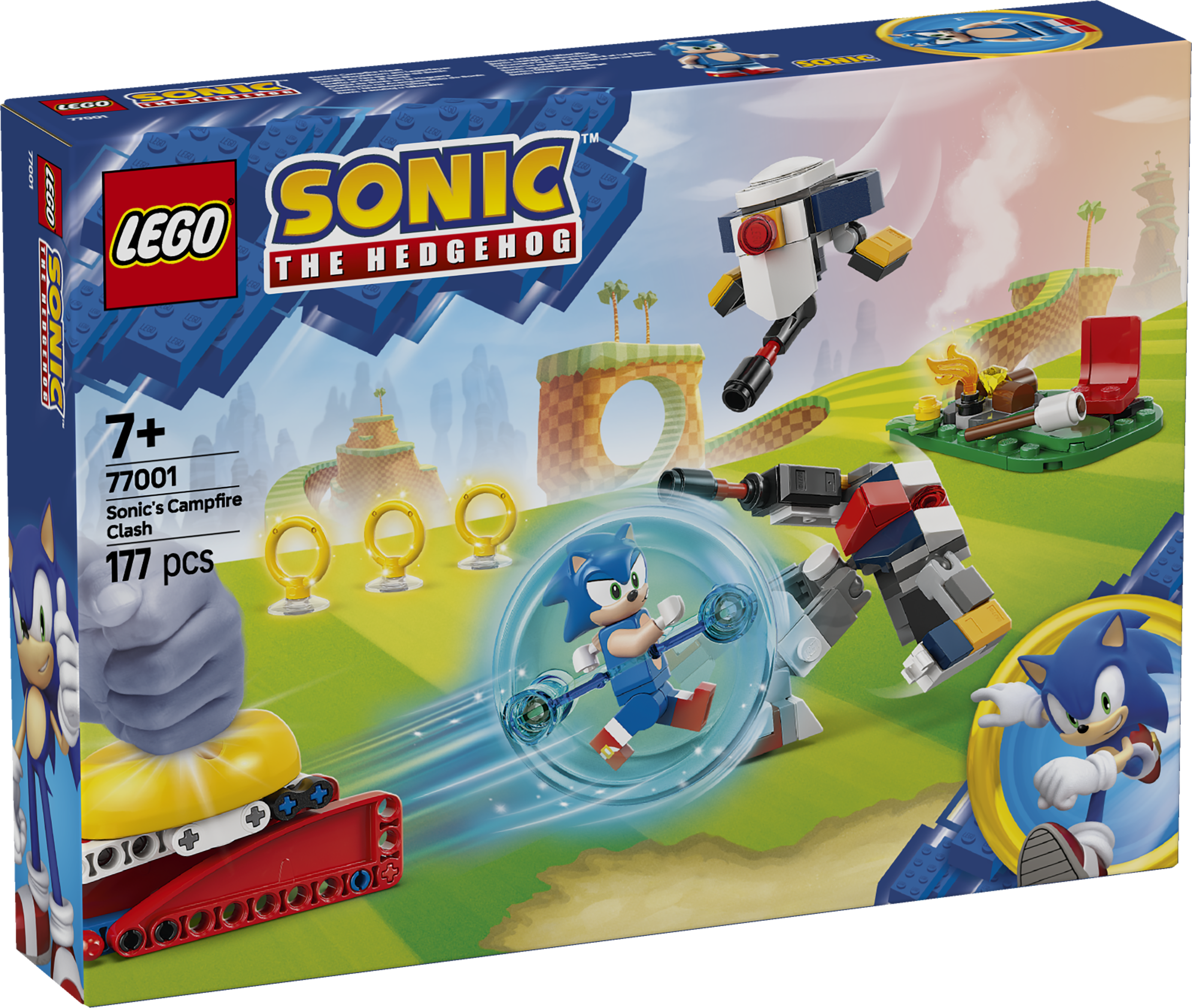 LEGO 77001 Sonics Showdown am Lagerfeuer